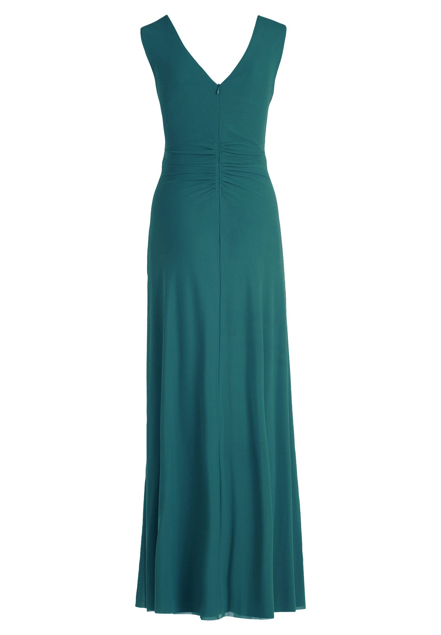 Vera Mont Abendkleid Damen mit V-Ausschnitt Falten