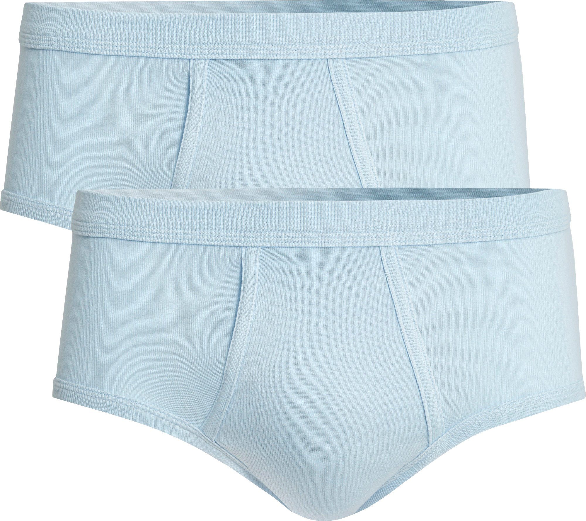 Slip Herren-Slip 2er-Pack Uni