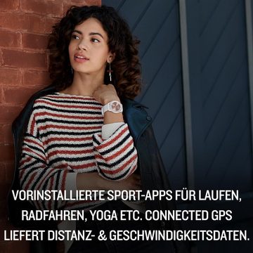 Garmin Smartwatch (Android iOS), Zeigern und Touchdisplay. Sport- und Gesundheitsfunktionen Smartphone