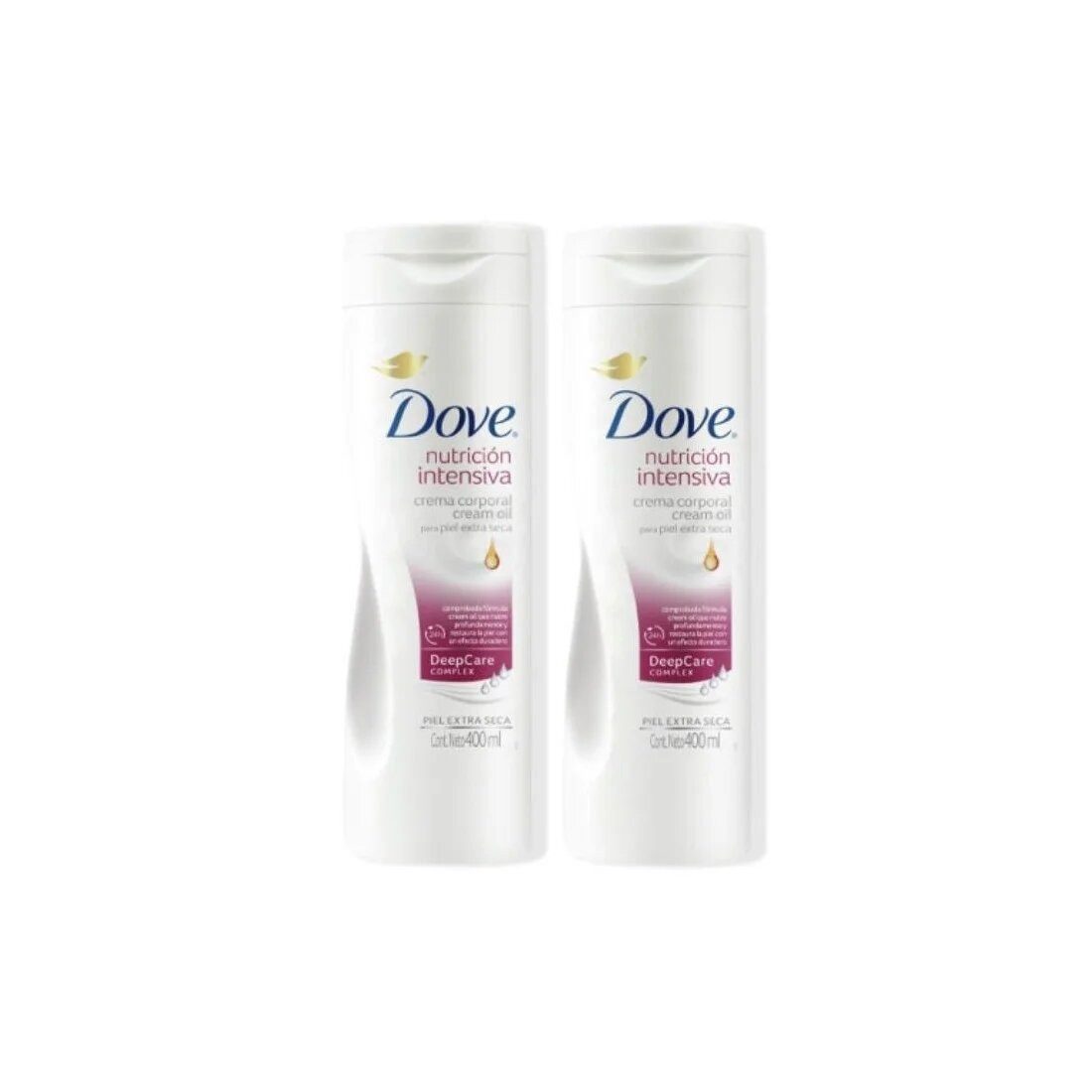 DOVE Bodylotion Dove Body Loc 400ml Intensiva Duplo