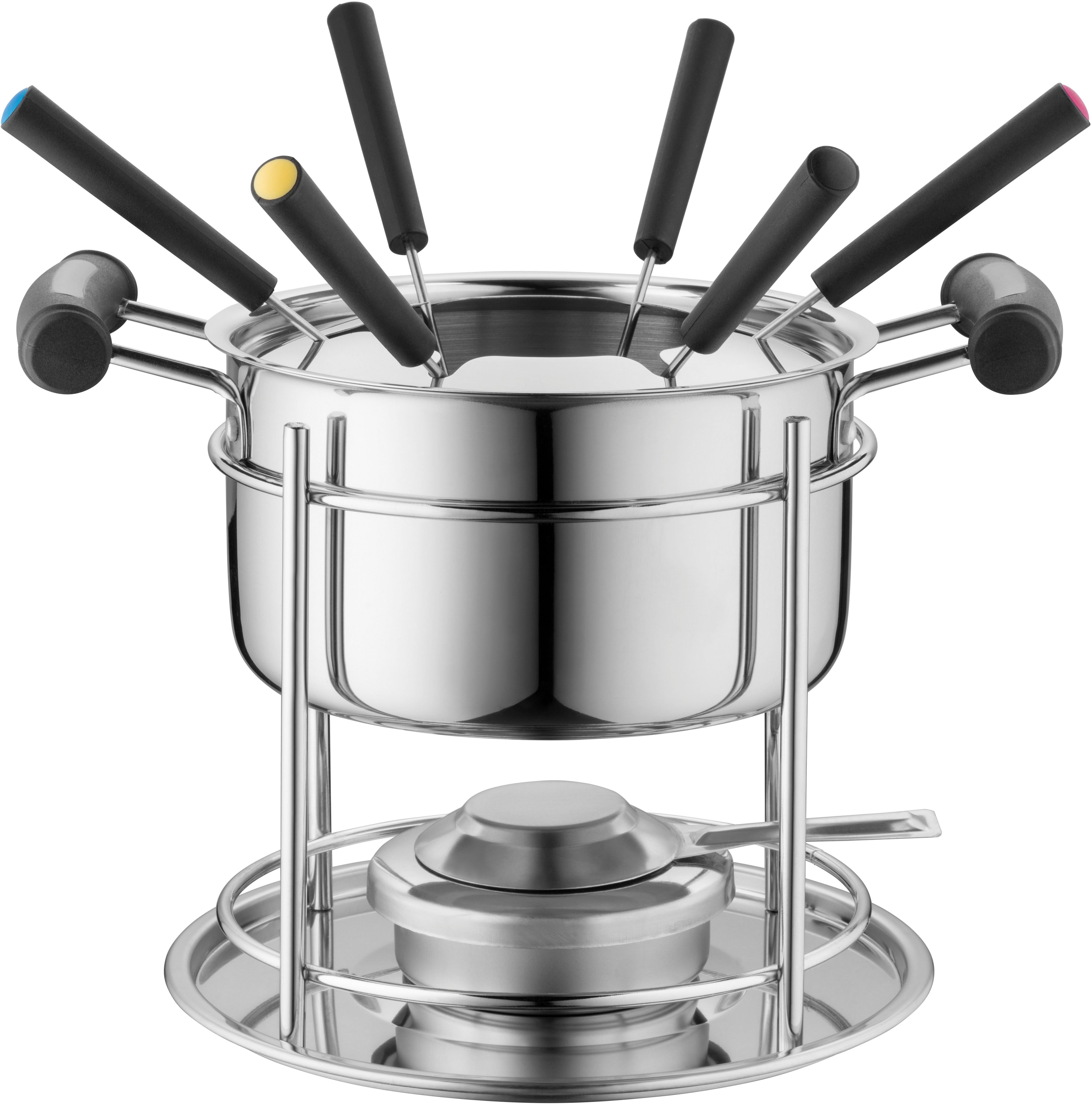 MÄSER Fonduetopf, Edelstahl 18/0 (Set, 11-tlg)