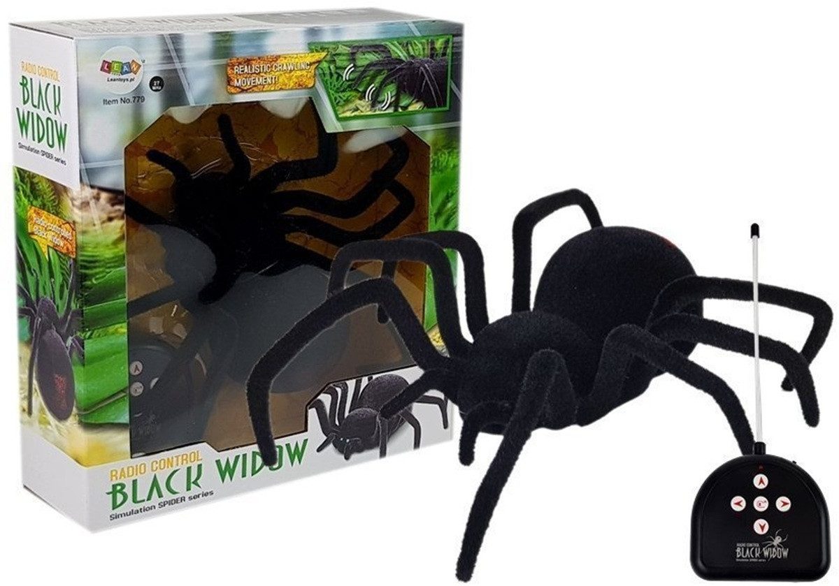 Wisam RC-Auto Große haarige Spinne Schwarze Witwe Fernbedienung