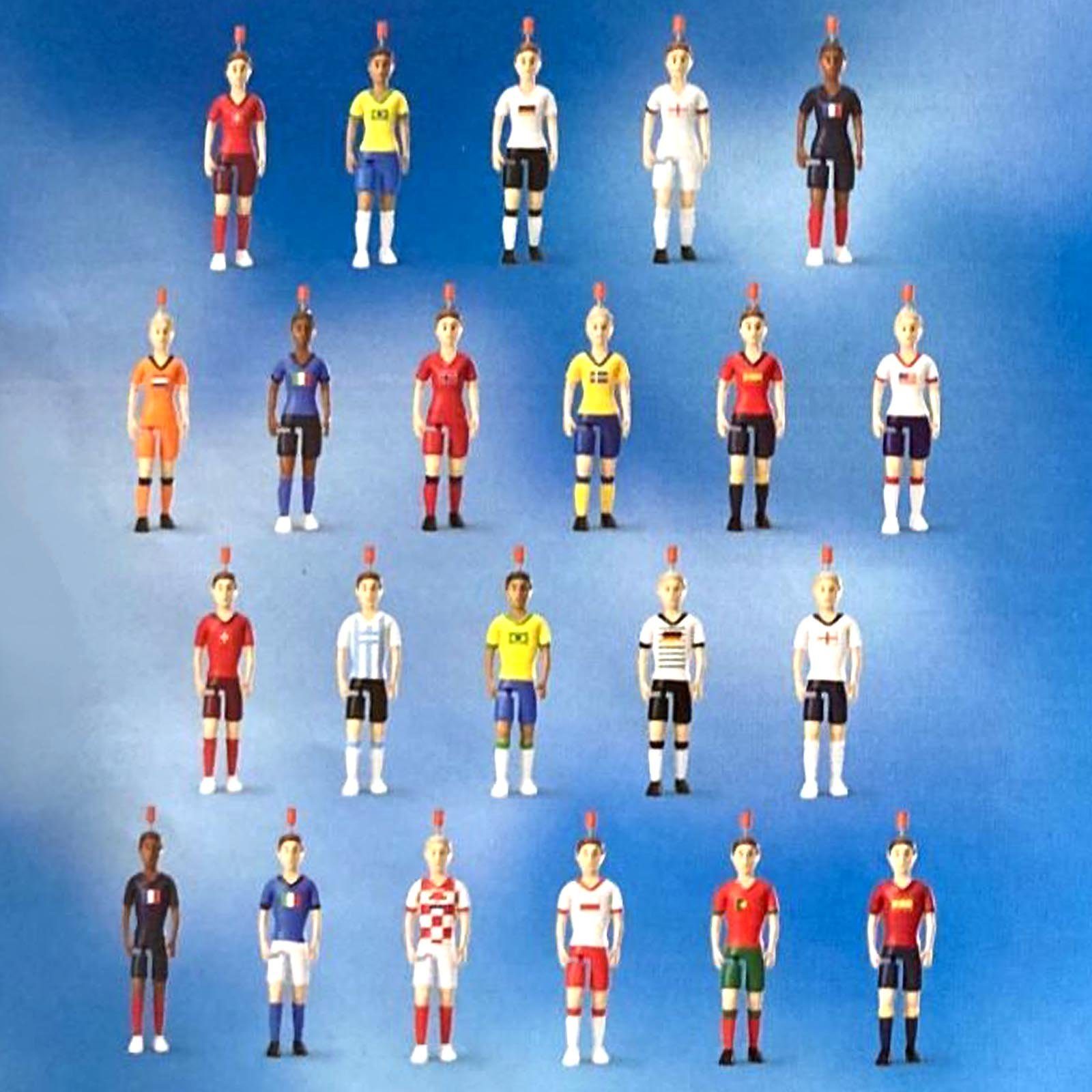 Tipp-Kick Tischfußballspiel Tipp-Kick Mania Migros Edition Tischfußball Tisch Fußball Spiel (2-tlg), inkl. Spielfeld, Tore, Banden, Kicker & Torwart