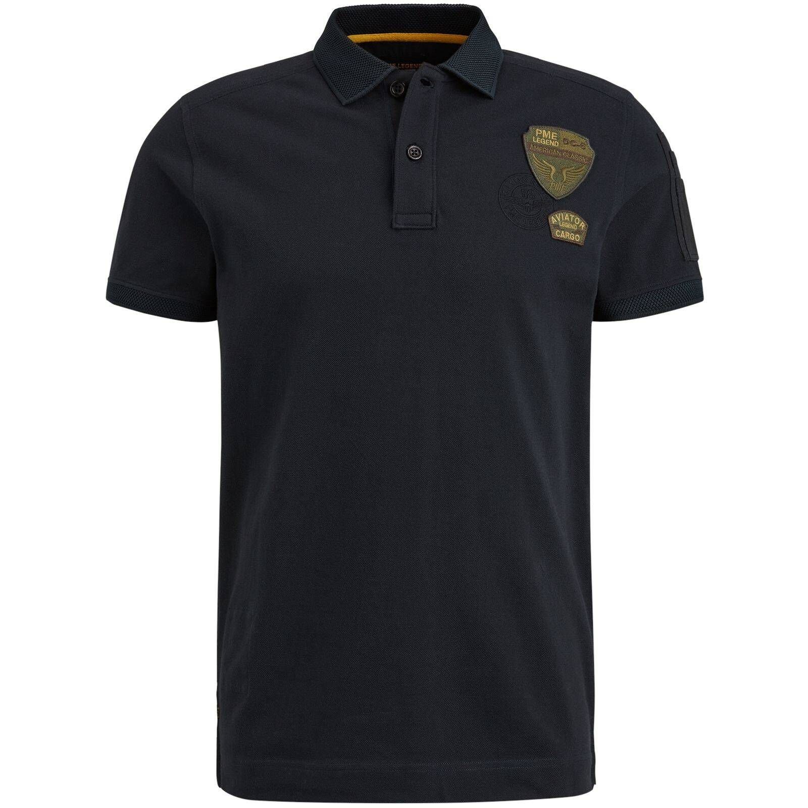 PME LEGEND Poloshirt Herren Poloshirt (1-tlg) marine (52)