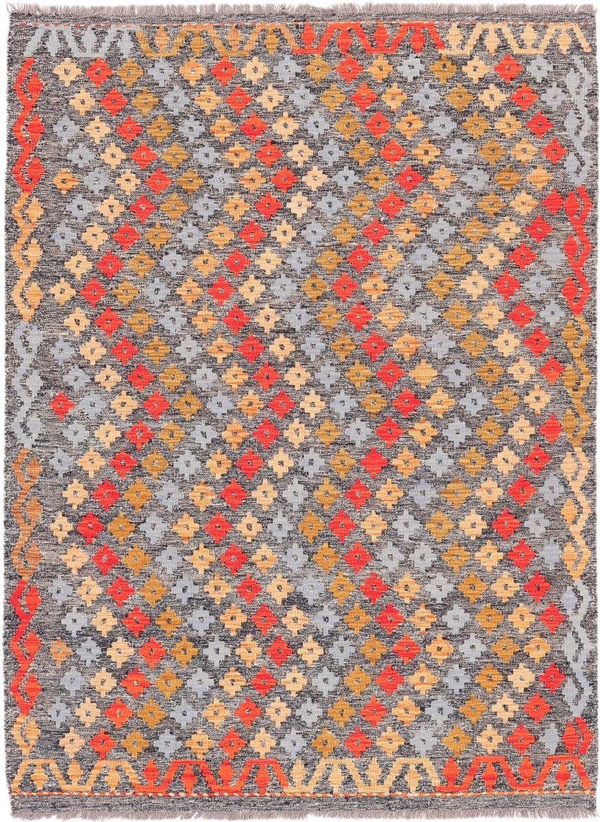Orientteppich Kelim Afghan Heritage 151x201 Handgewebter Moderner Orientteppich, Nain Trading, rechteckig, Höhe: 3 mm