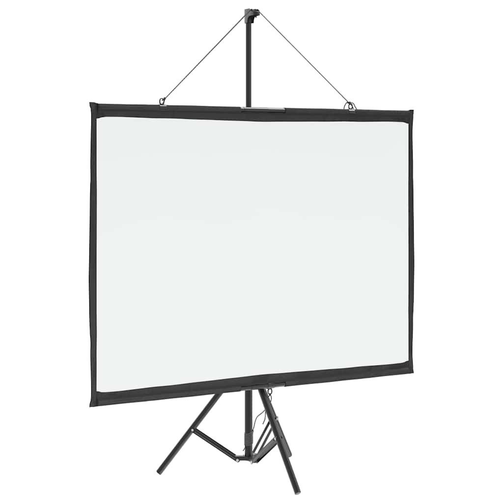 vidaXL 72aposapos 43 Beamer Leinwand mit Stativ 72 Zoll 43 Pull-Up-Leinwand