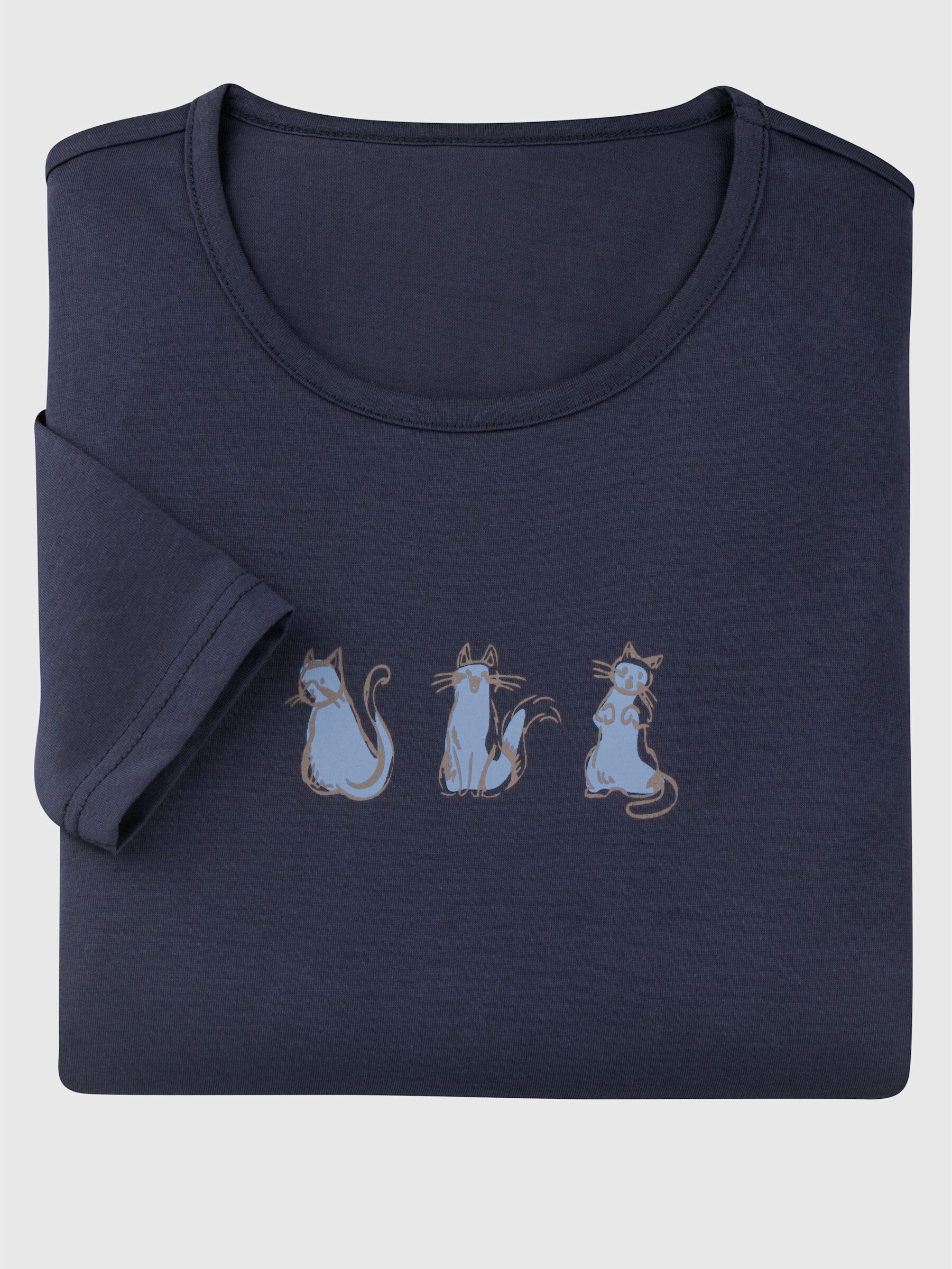 Sieh an! T-Shirt Rundhals-Shirt Langarm – Bild 5 von 5