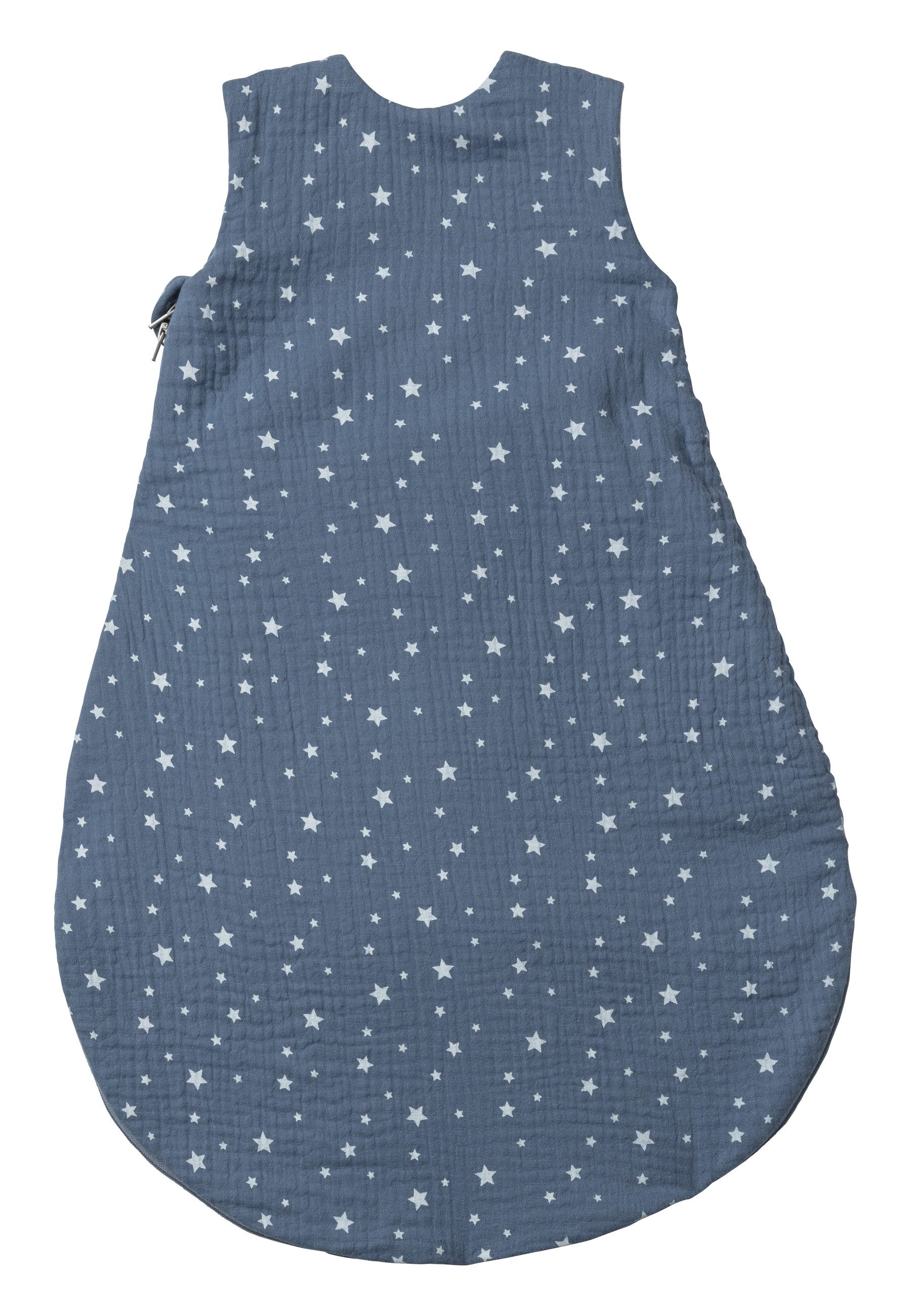 Sterntaler® Babyschlafsack Babyschlafsack 62/68 Emmi (1 tlg), Musselinschlafsack mit Reißverschluss, Druckknöpfen und Kabelöffnung.