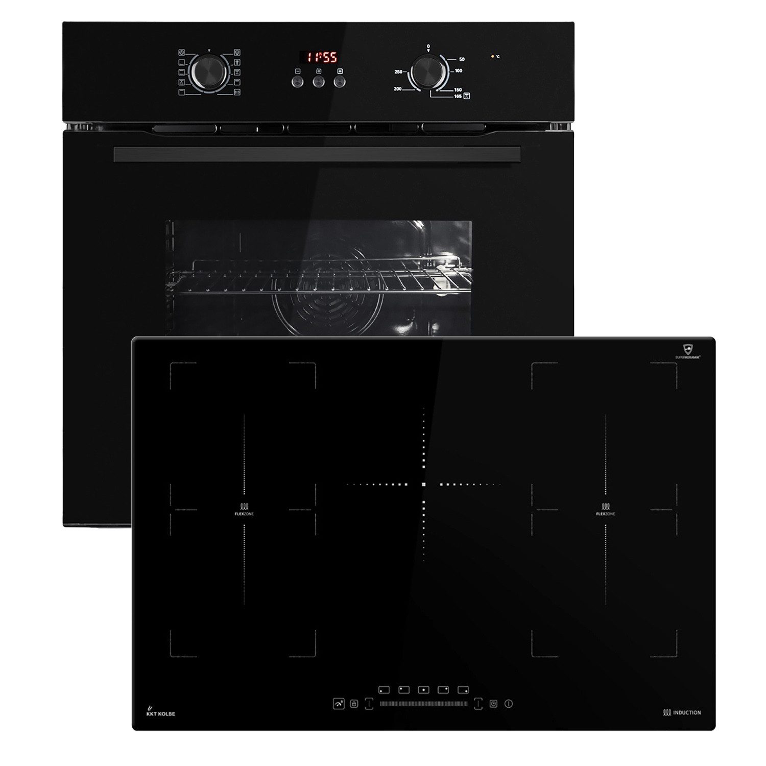 Backofen-Set Backofen und Induktionskochfeld SET8005FBIH77FZ