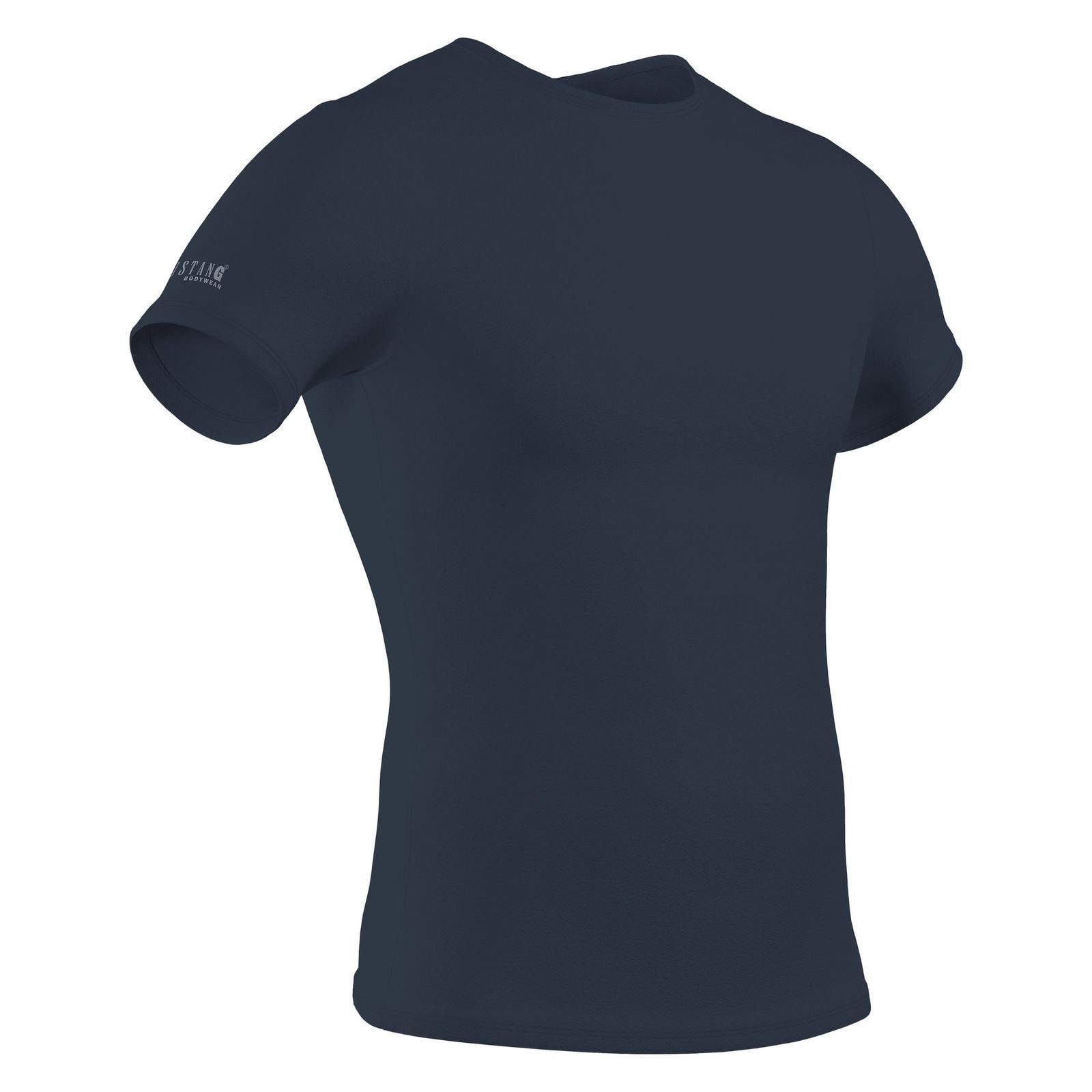 MUSTANG T-Shirt Basic Lounge Shirt Unterhemd günstig online kaufen