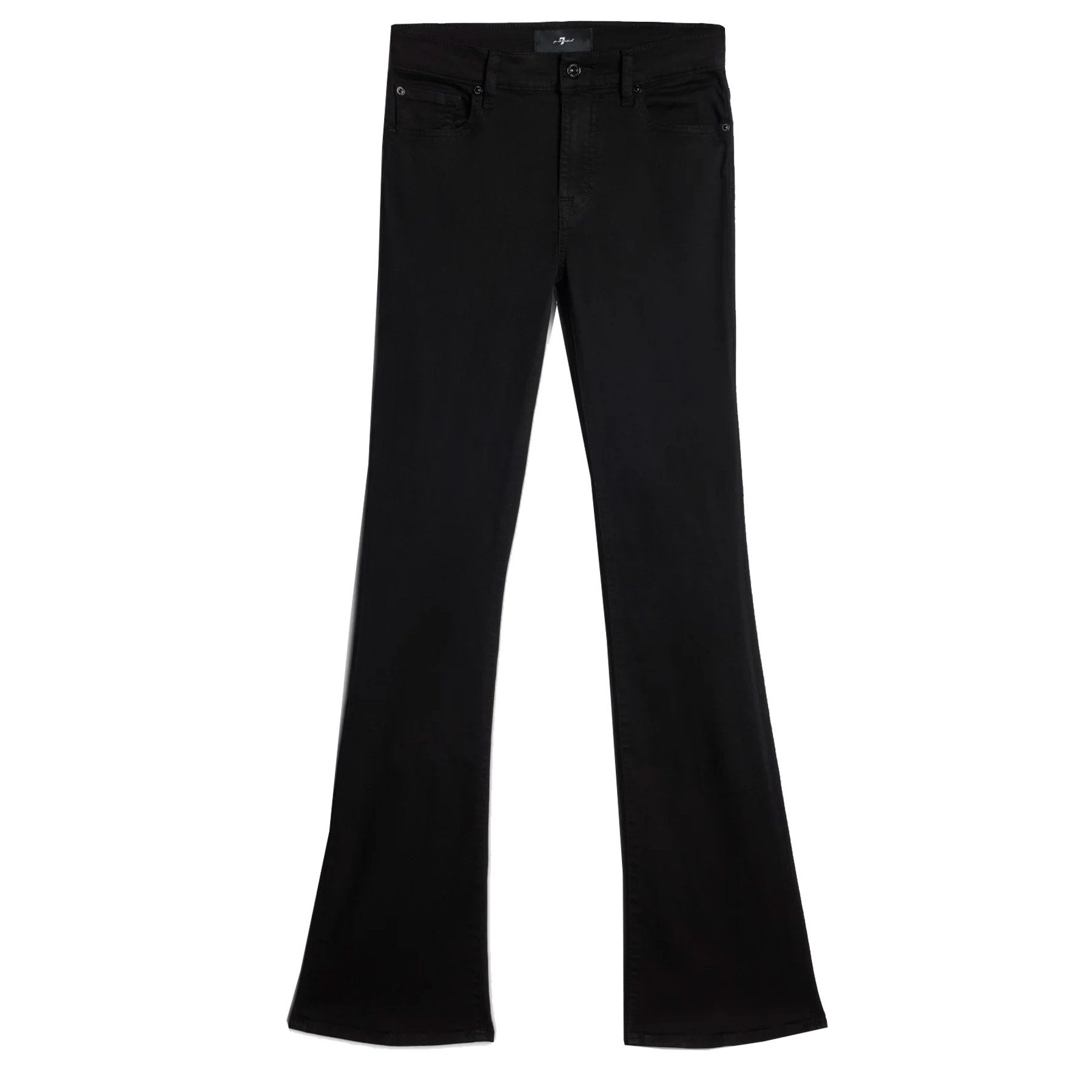 SEVEN FOR ALL MANKIND Bootcut-Jeans SEVEN FOR ALL MANKIND Jeans BOOTCUT RINSED BLACK Mid Waist - Schwarz