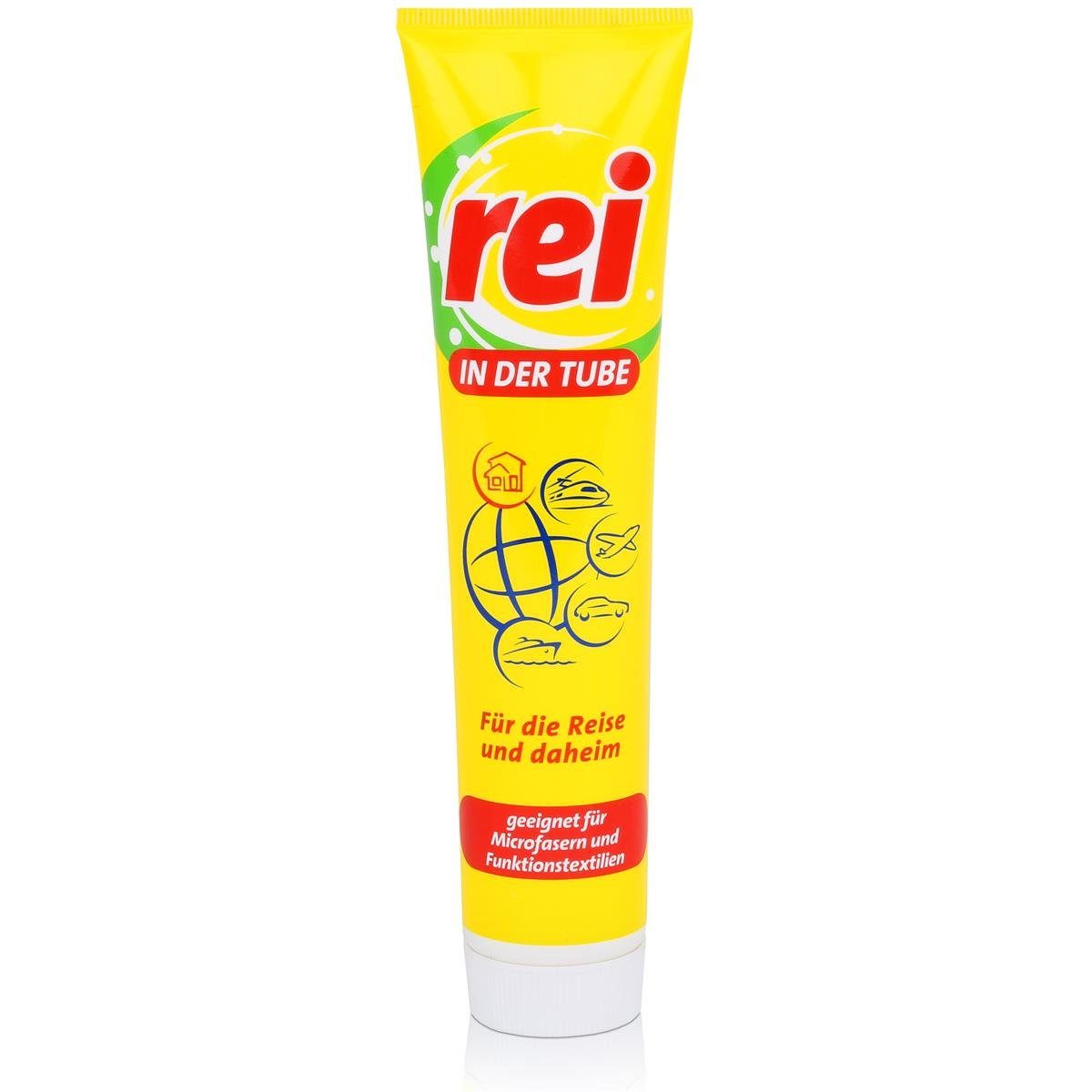 rei rei In der Tube 125ml - Für die Handwäsche - Für die Reise und daheim Spezialwaschmittel
