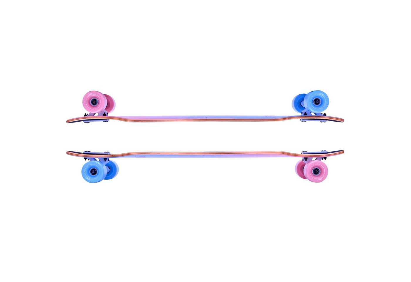 Thumbnail - Apollo Longboard Twin Tip DT Longboard 36", gefertigt aus 8 Holzlagen in angesagtem TwinTip-Shape