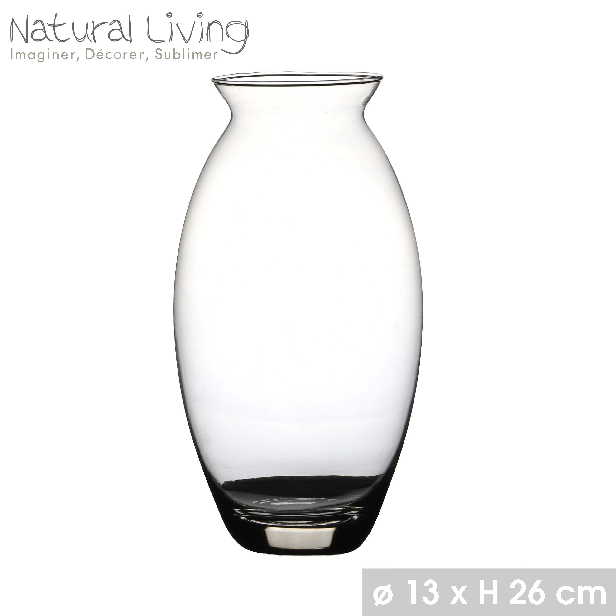 WestCraft Tischvase Design-Vase - Glasvase für günstig online kaufen