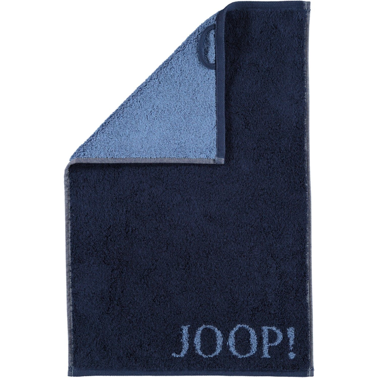 Joop! Handtücher Classic Doubleface 1600, 100% Baumwolle navy - 14