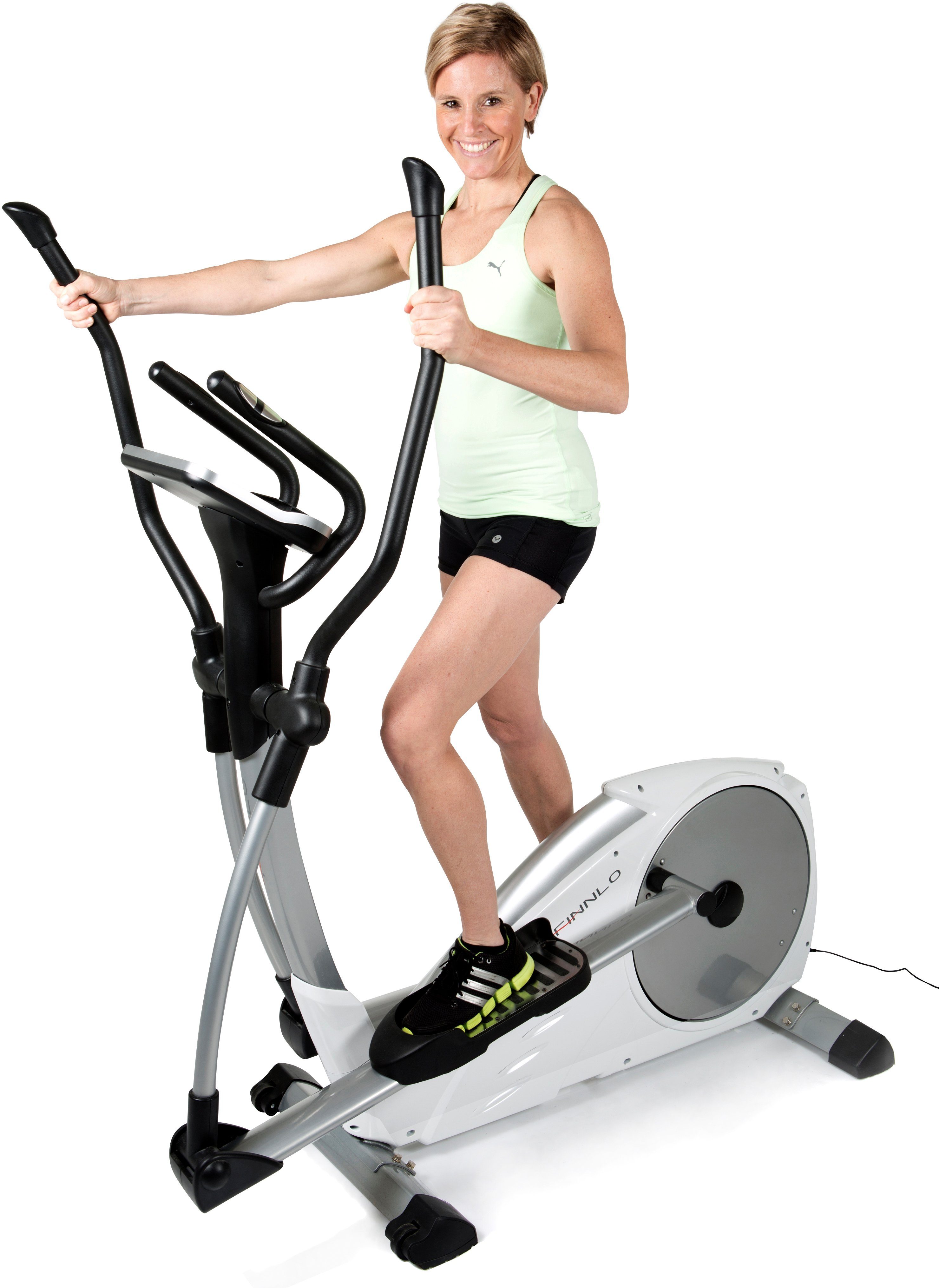 Finnlo by Hammer Crosstrainer LOXON XTR BT-V2 (Fitnessgerät), 150 kg max. Benutzergewicht, 32 Widerstandsstufen