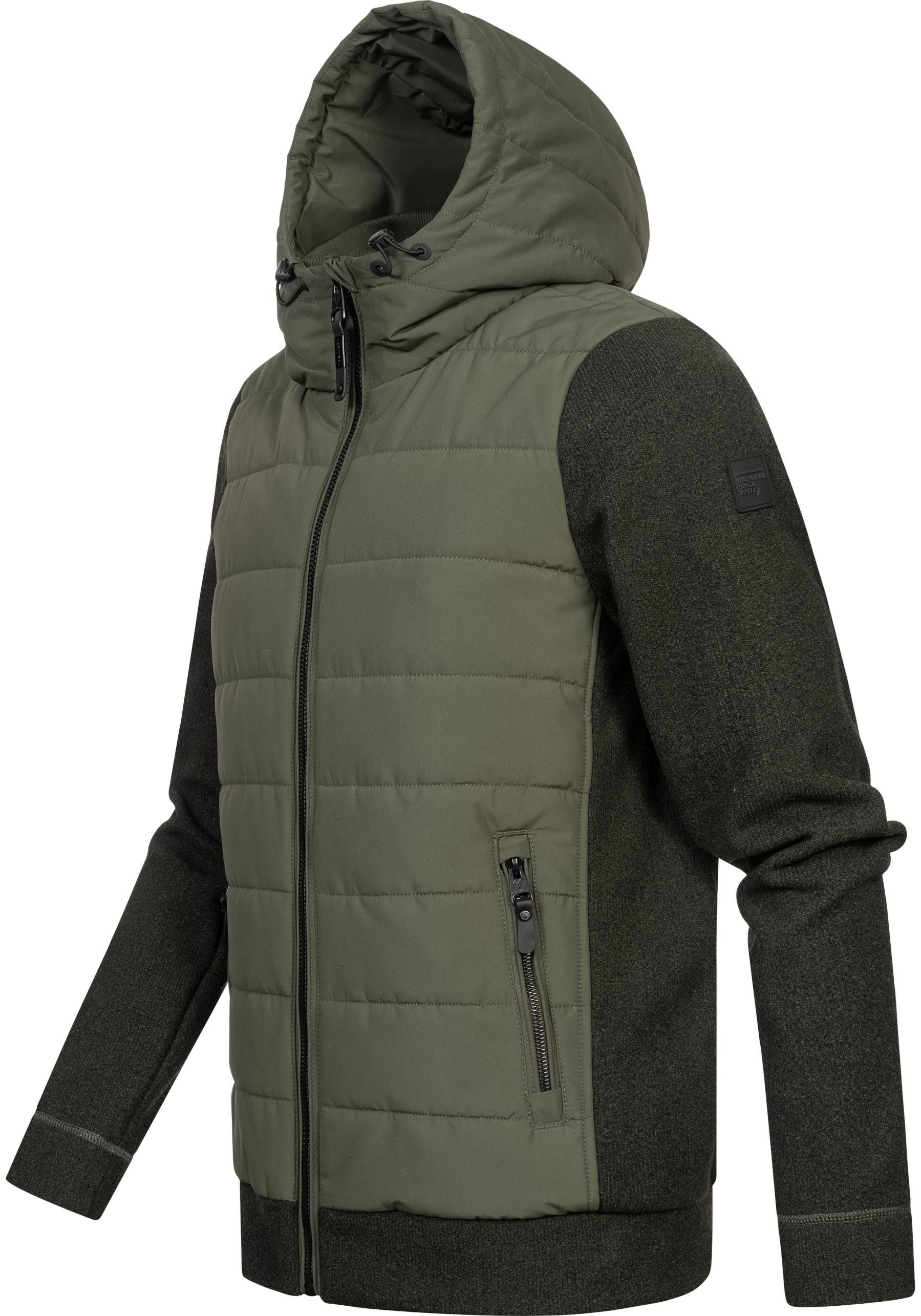 Ragwear Steppjacke Doryan Mel Coole Herren Outdoorjacke mit weichen Ärmeln günstig online kaufen
