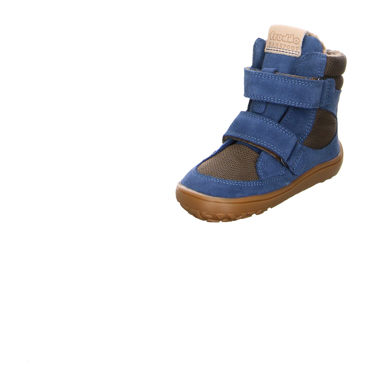 froddo® Froodo Velour Klettstiefel Winter Junge blau Winterstiefelette – Bild 4 von 5