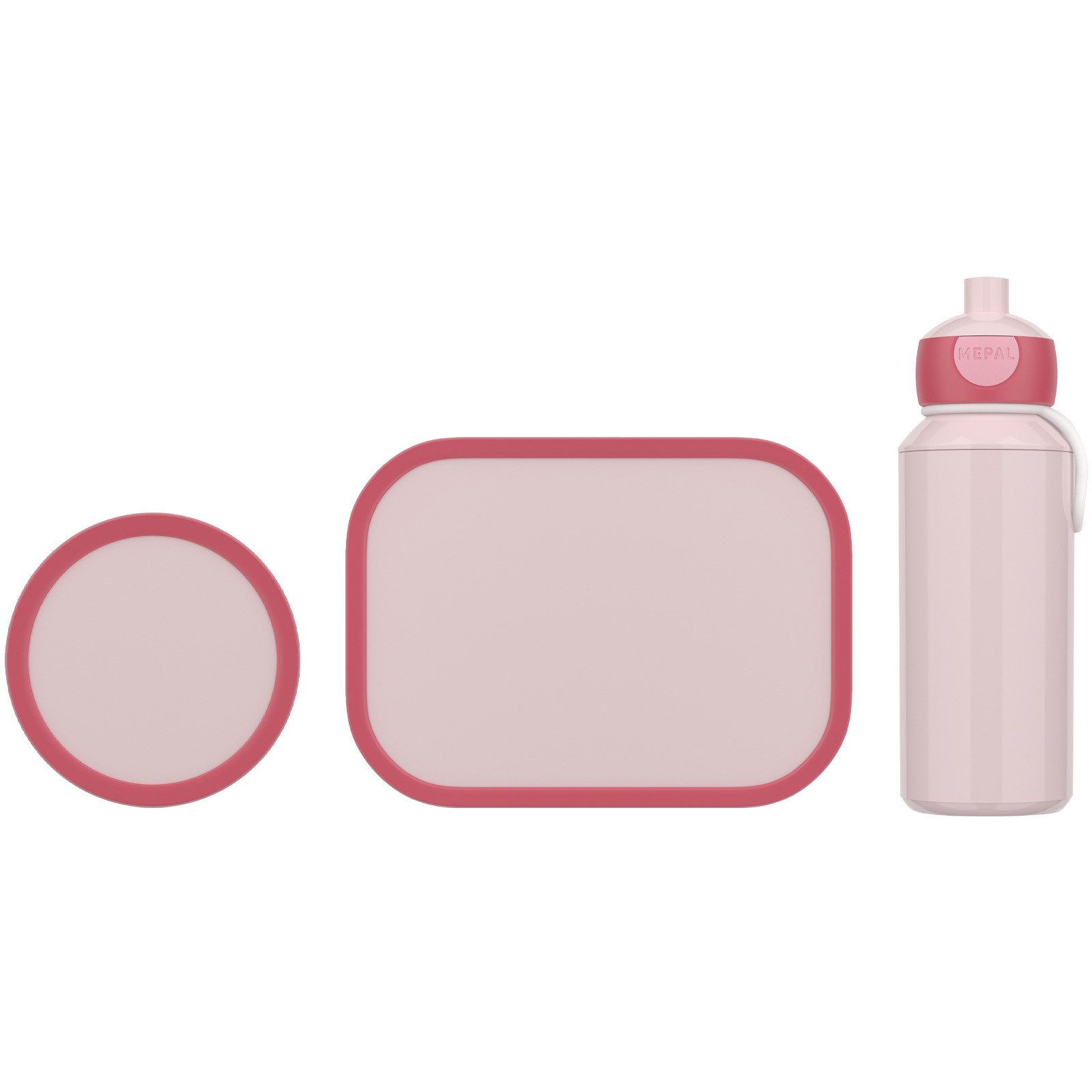Mepal Lunchbox Campus Lunchset 3er Set, Acrylnitril-Butadien-Styrol (ABS), (3-tlg)