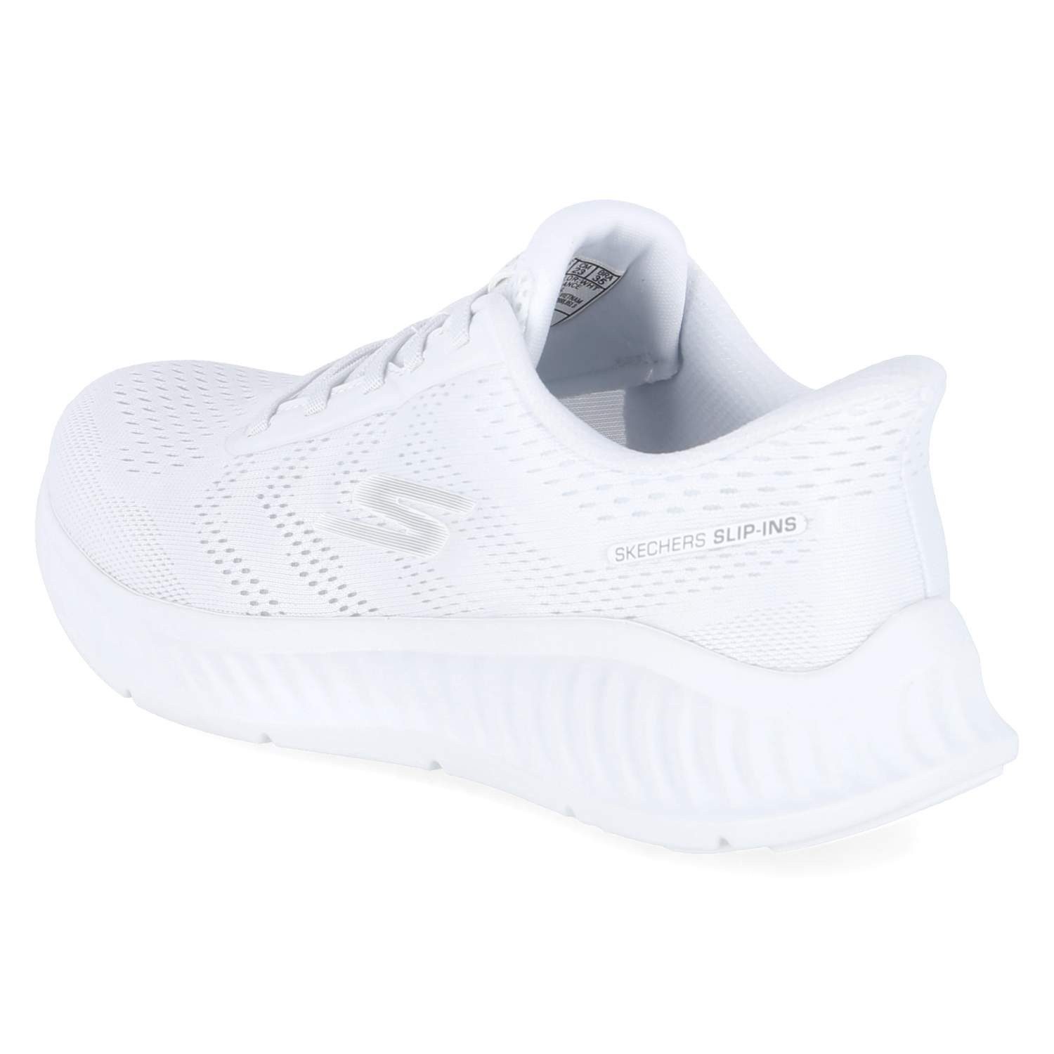 Skechers Skechers Slip On Sneaker 125643 WHT Damen Textil white Schnürschuh – Bild 3 von 5