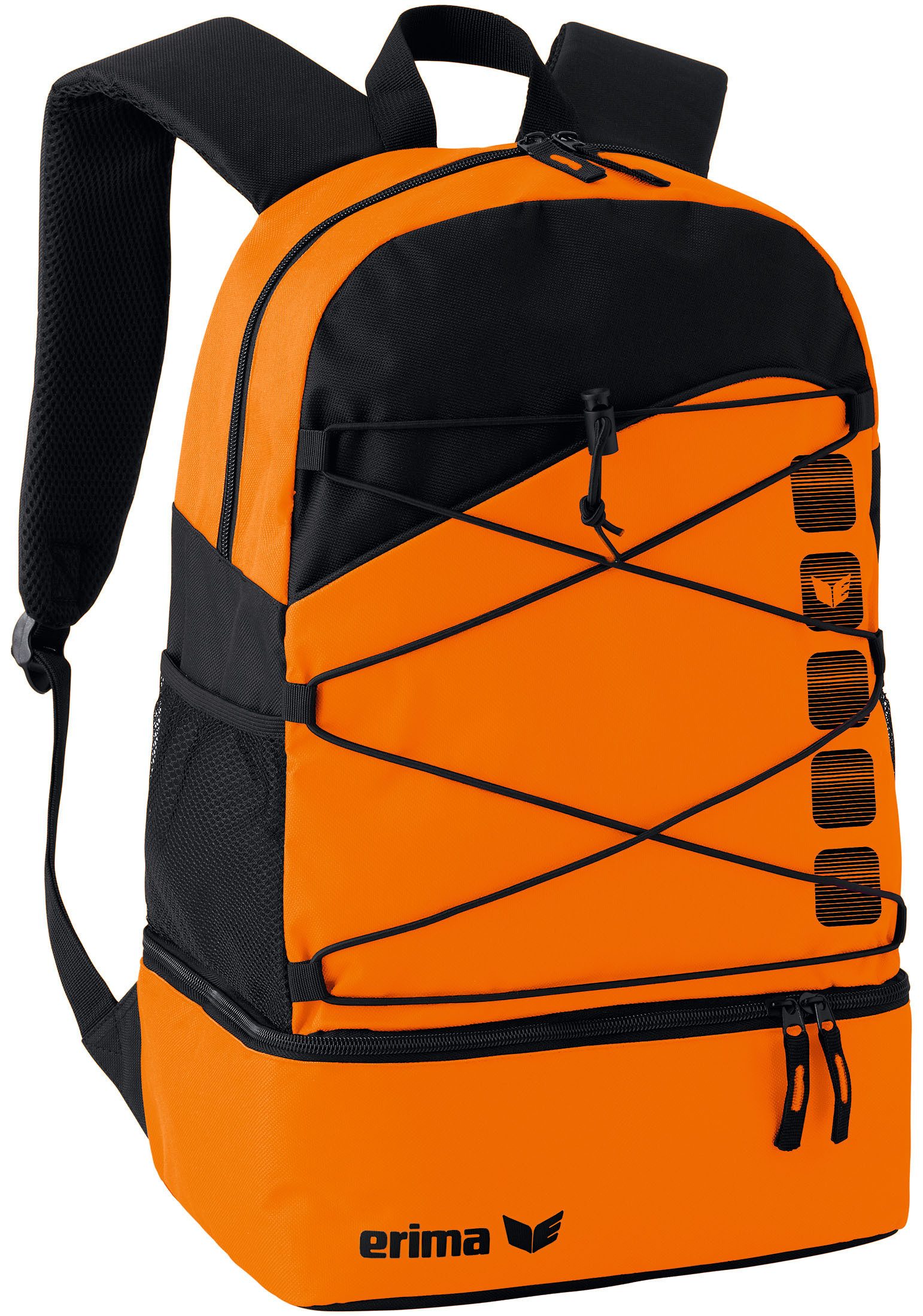 Erima Sportrucksack Club 5 Multifunktionsrucksack mit Bodenfach