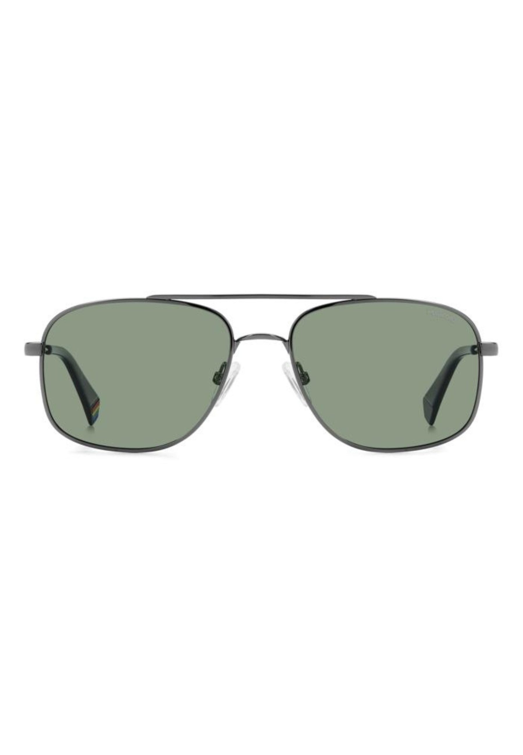 Polaroid Sonnenbrille Polaroid PLD 6235/S/X - ASR/UC Dunkles Ruthenium Grün (Set)