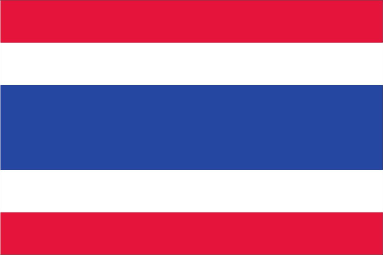 flaggenmeer Flagge Flagge Thailand 110 g/m² Querformat