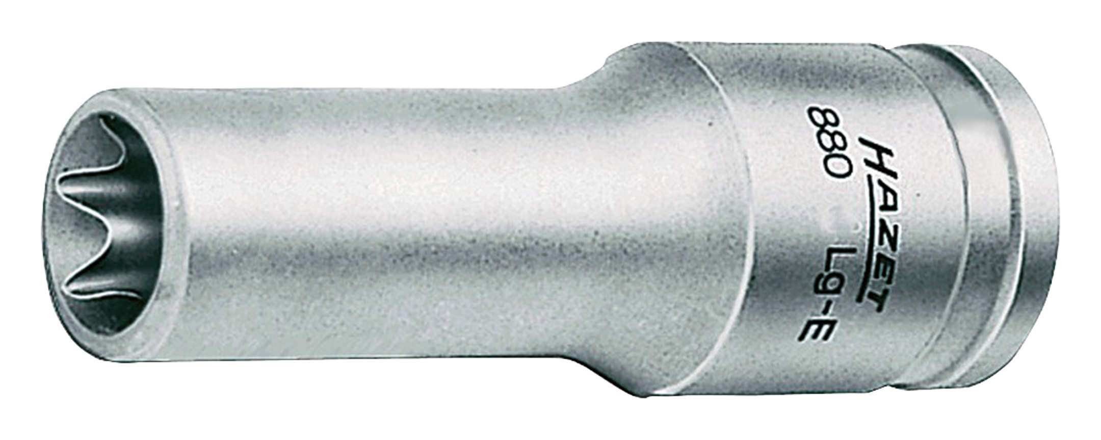HAZET Steckschlüssel, Einsatz 3/8" E10 x 65 mm