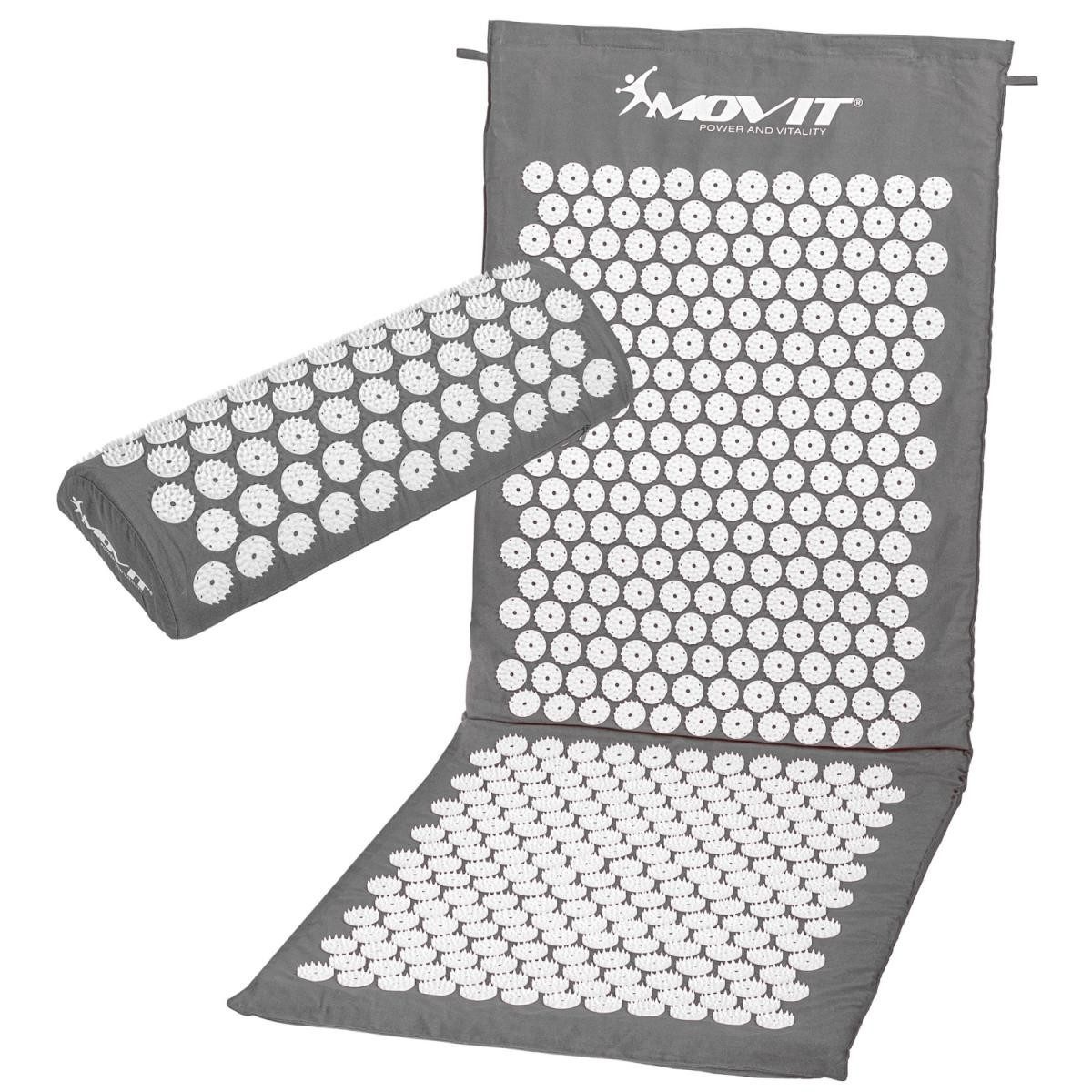 MOVIT Akupressurmatte Akupressur-Set Akupressurmatte inkl. Kissen