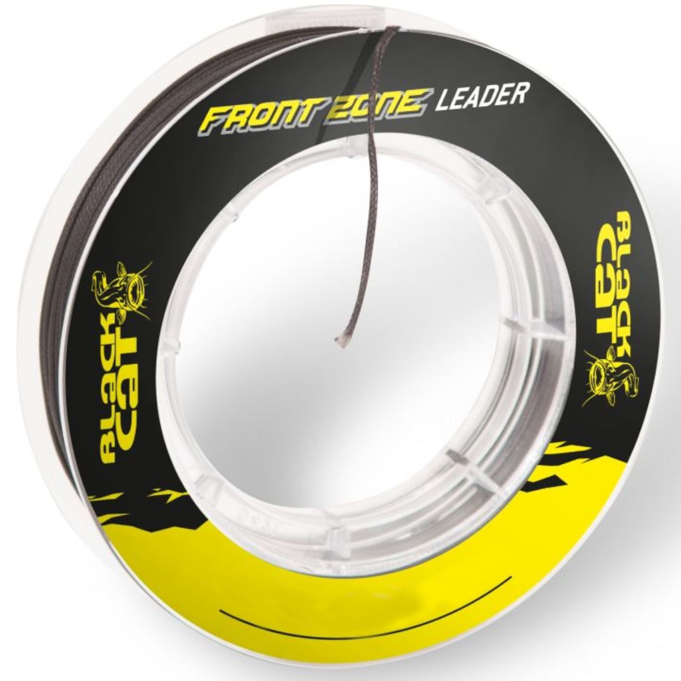 Vorfachschnur Black Cat Front Zone Vorfach 0,80mm 90kg - 50m Welsvorfach