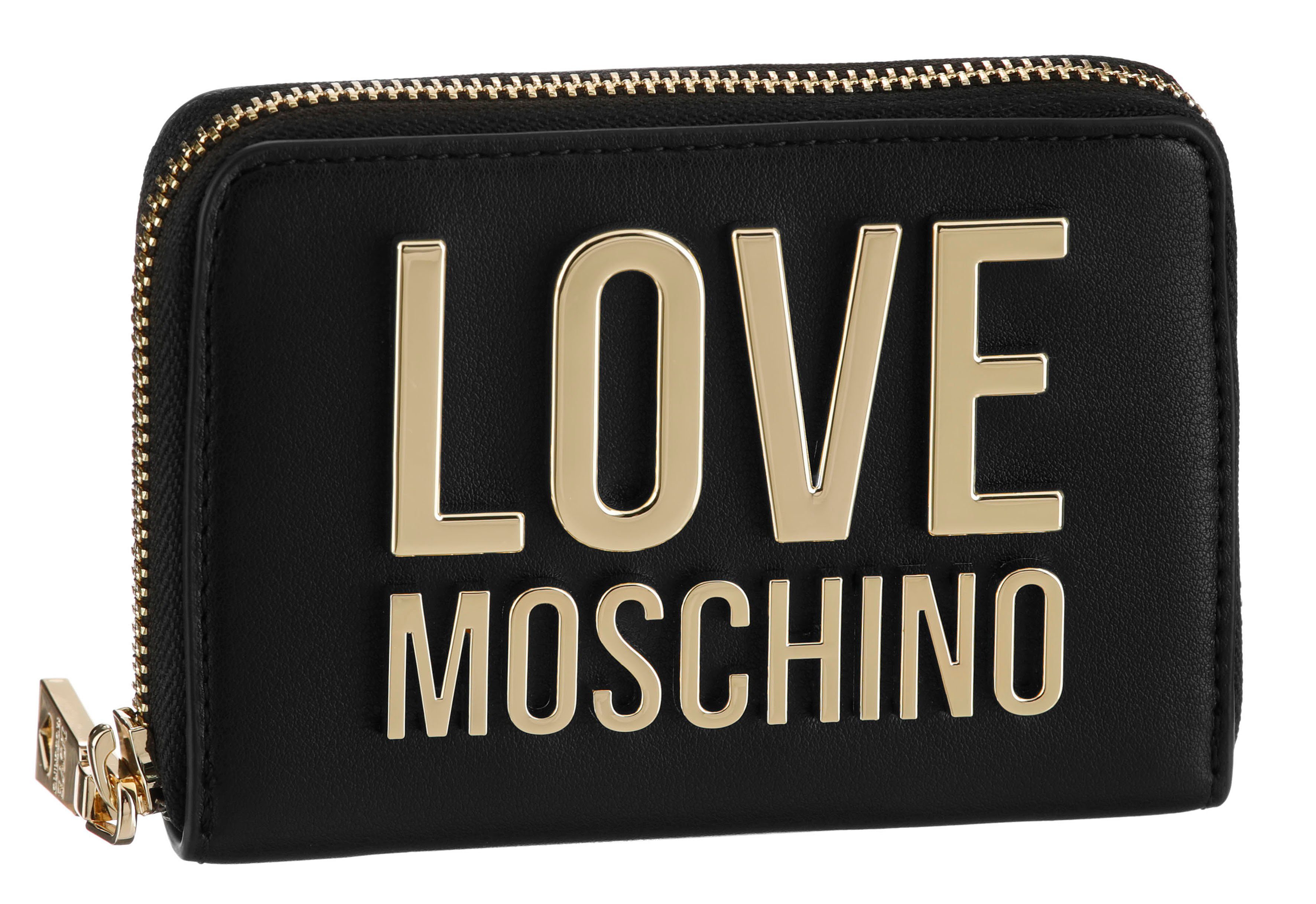 LOVE MOSCHINO Geldbörse, mit goldfarbenem Logo Schriftzug online kaufen |  OTTO
