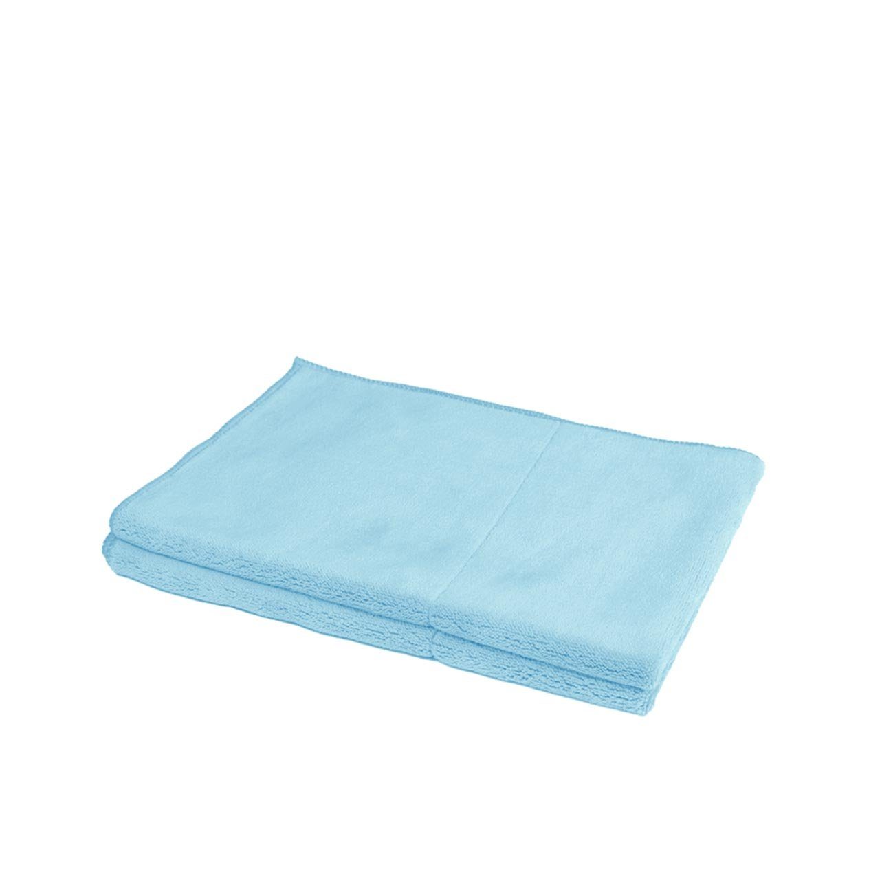 Unicopuro Geschirrtuch Soft-Touch 60 x 40 cm, (Spar-Set, 2-tlg), Waschbar bei 60° C blau
