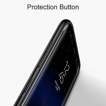 König Design Handyhülle Samsung Galaxy J5 (2017), Samsung Galaxy J5 (2017) Handyhülle Backcover Schwarz