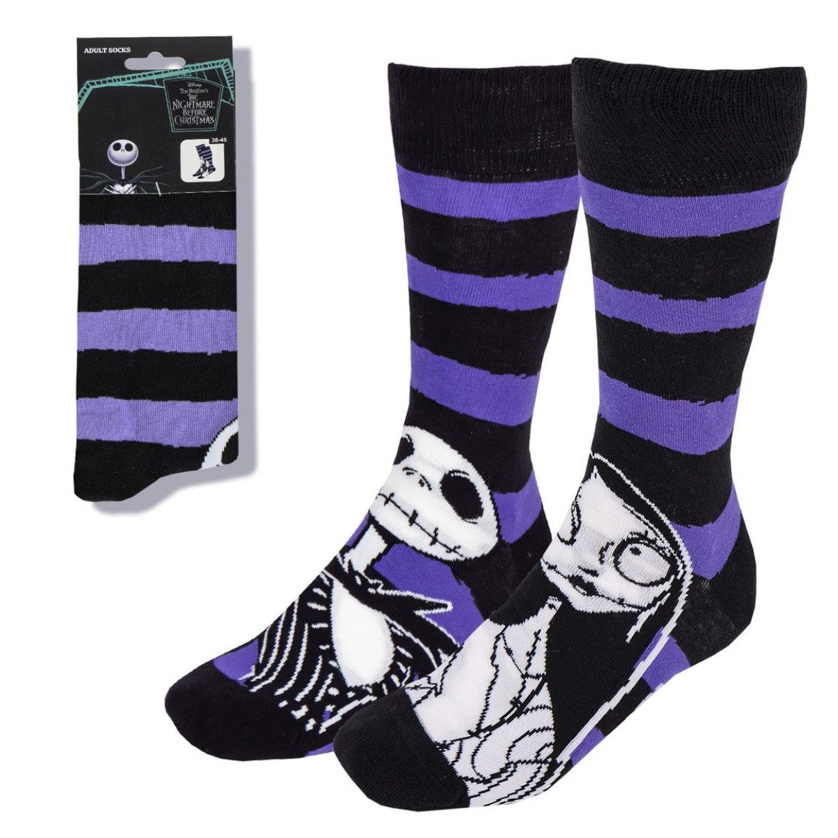 The Nightmare Before Christmas Socken Unisex Socken Größe 38 bis 45 (Onesize) – Bild 2 von 5