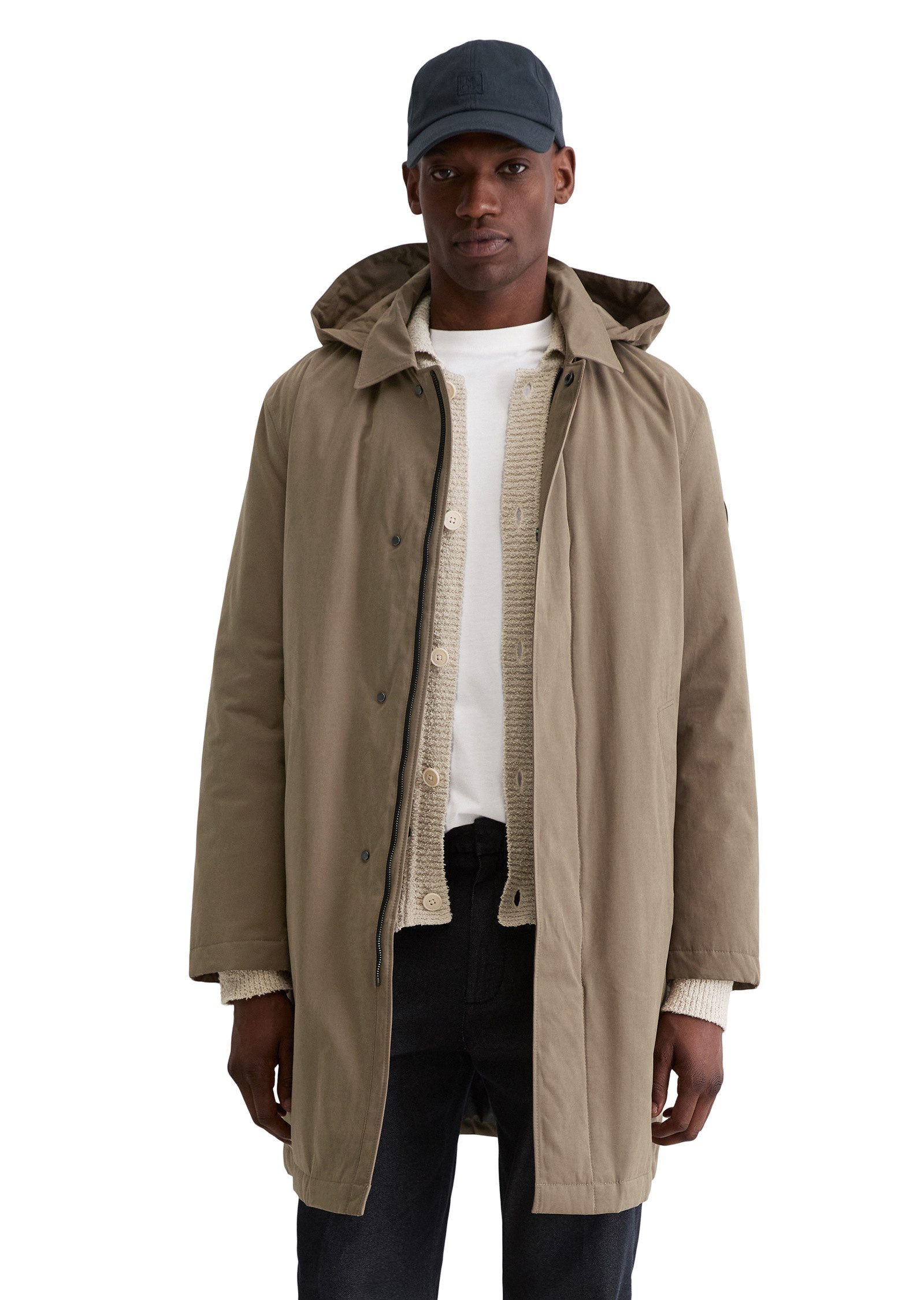 Marc O'Polo Trenchcoat wattiert und wasserabweisend