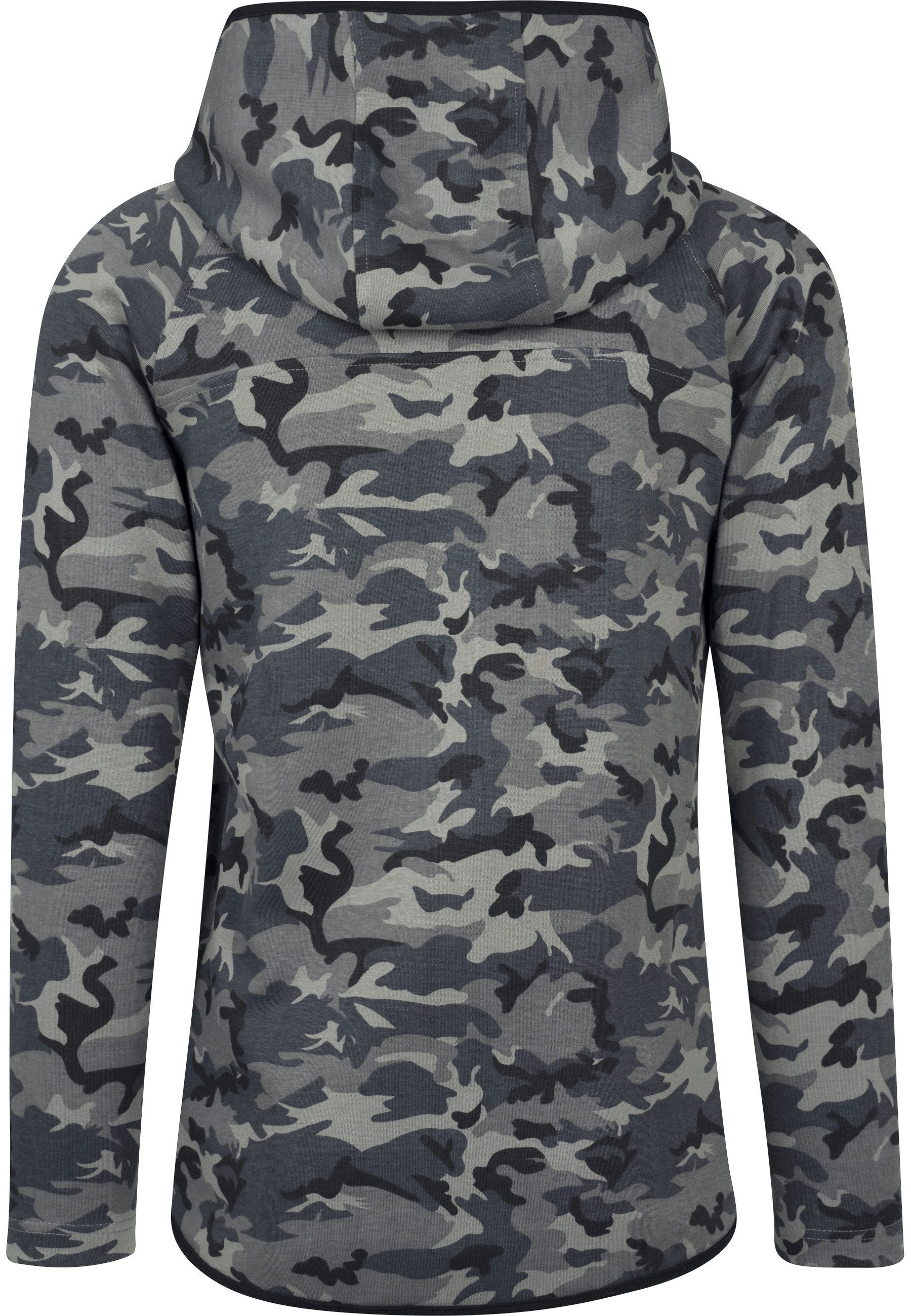 URBAN CLASSICS Langmantel Urban Classics Herren Interlock Camo Zip Jacket