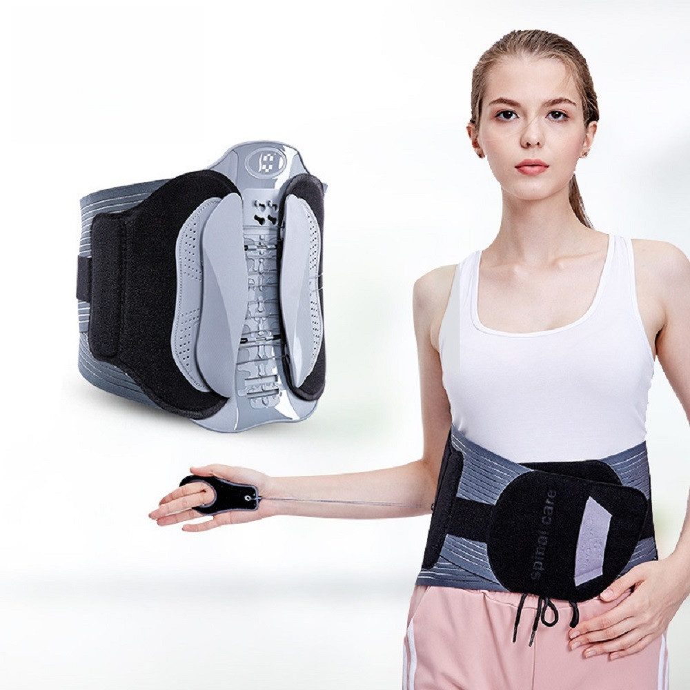Fine Life Pro Shiatsu-Massagesitzauflage Verstellbarer Stützgürtel mit 6-fach-Zugsystem