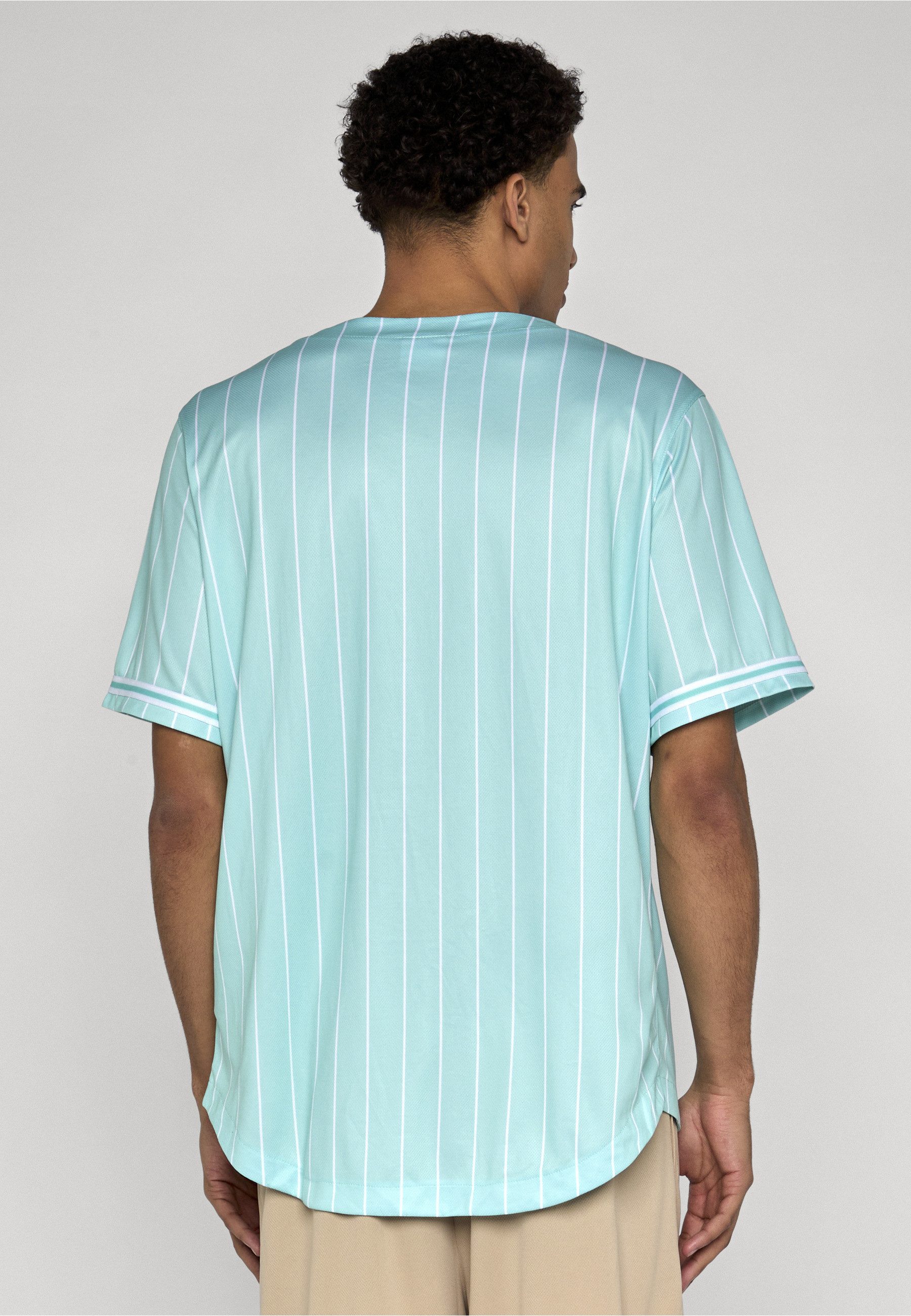 Karl Kani T-Shirt Karl Kani Star Logo Pinstripe Baseball Shirt (1-tlg)