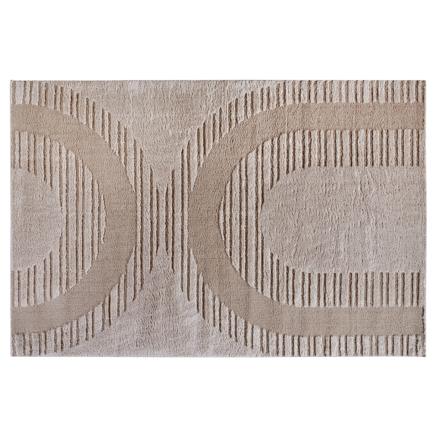 riess-ambiente Hochflor-Teppich ELLE DECORATION 235x160cm beige günstig online kaufen