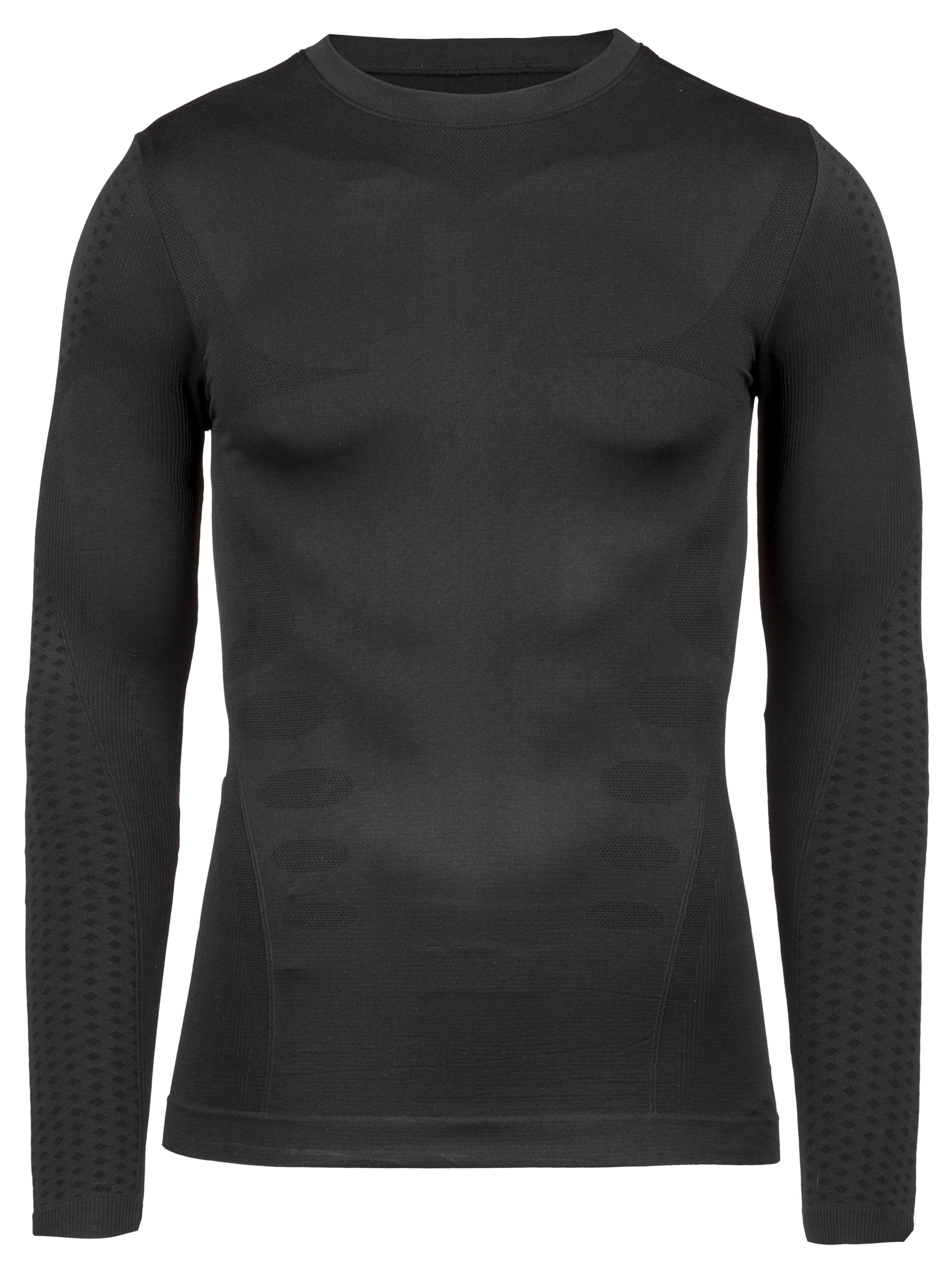 WHISTLER Funktionsshirt schwarz Pree Langarmshirt mit und Tights (2-tlg)