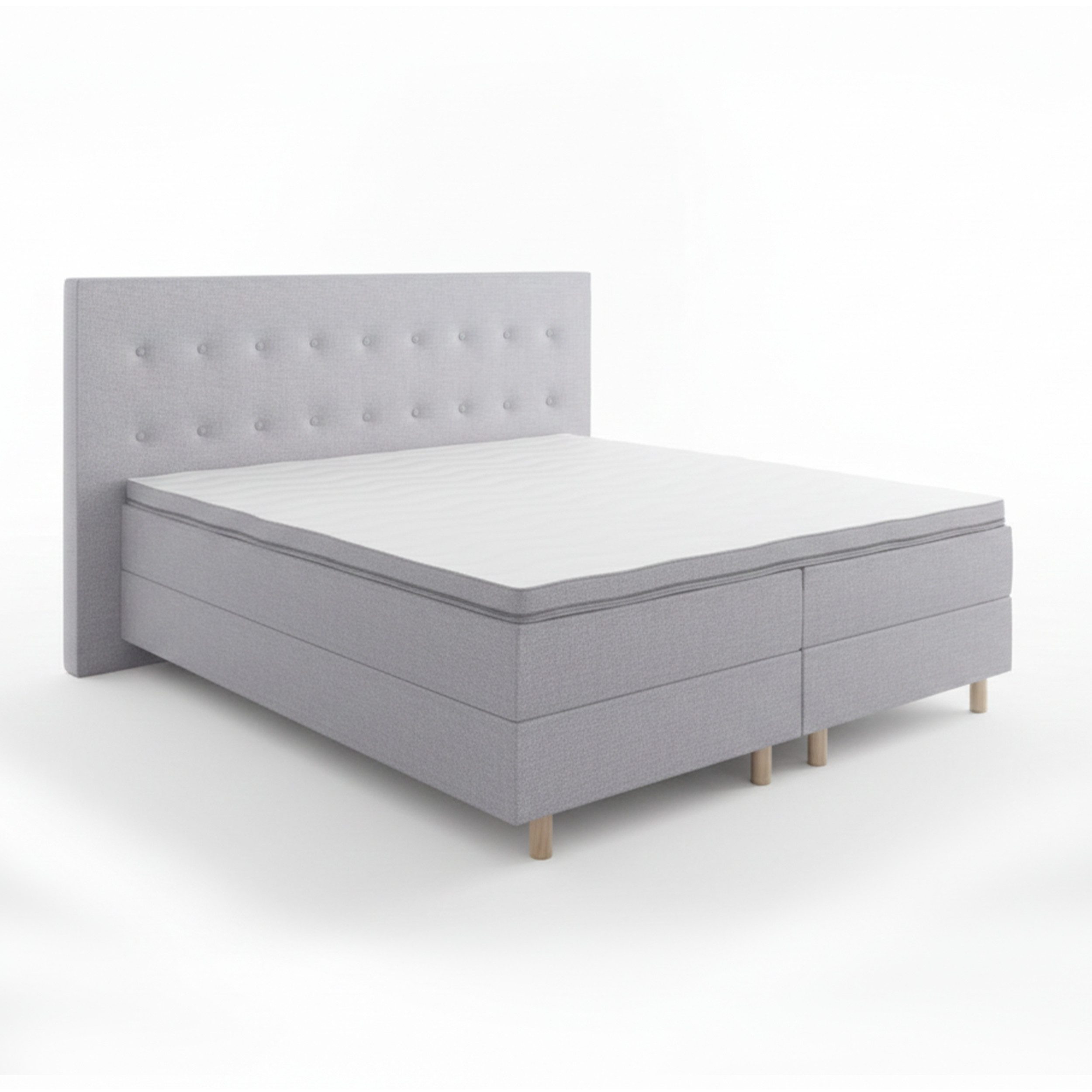 Best for Home Boxspringbett Boxspringbett NEO mit Bonellfederkern & 5 cm To günstig online kaufen