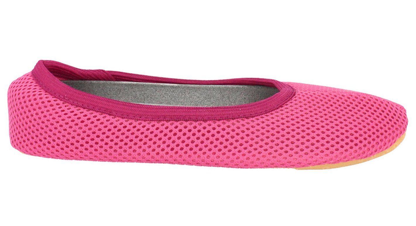 Beck Schläppchen AirBecks Mesh mit atmungsaktiver Sohle Gymnastikschuh (in vielen Farben und Größen erhältlich, robuste und flexible Materialien, leichter Barfußschuh) Laufsohle und Obermaterial sind atmungsaktiv