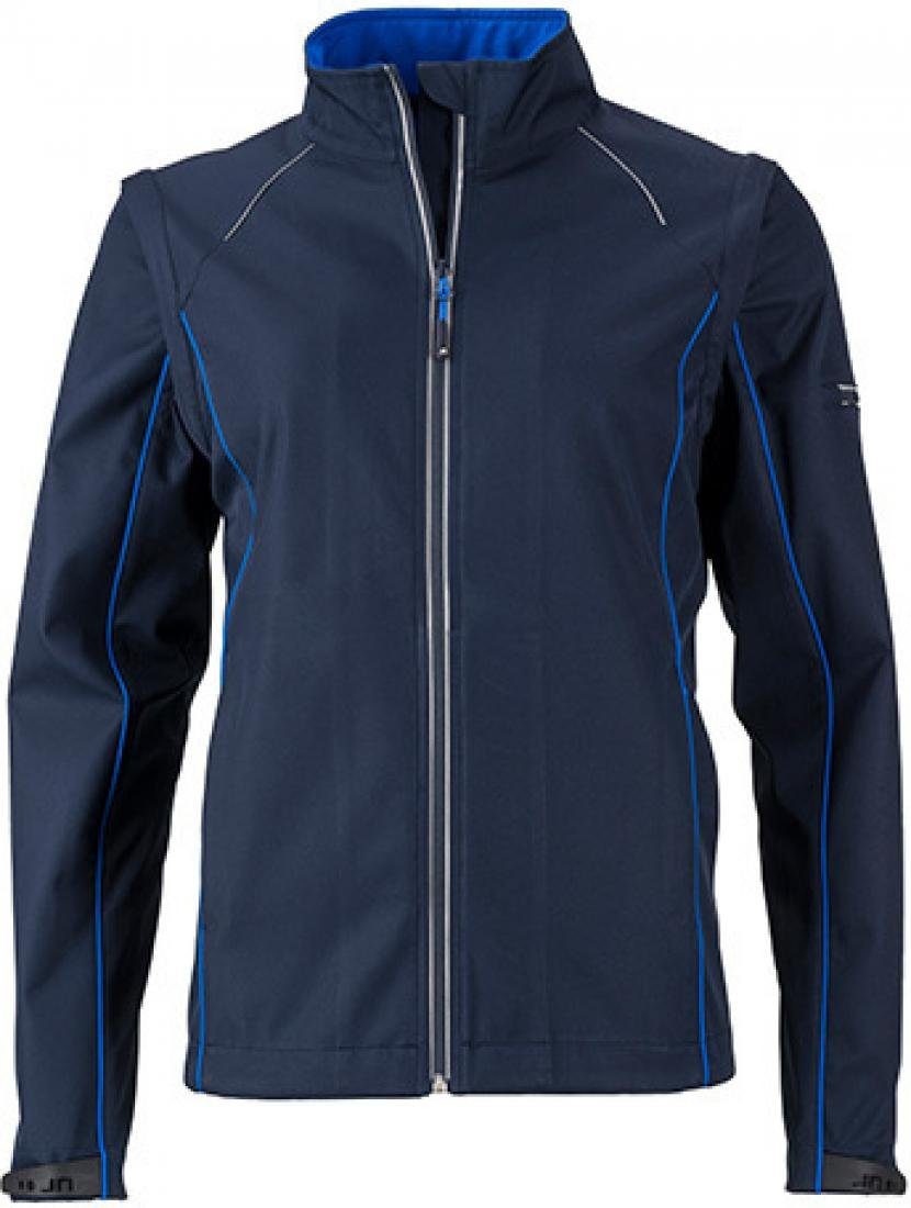 James & Nicholson Softshelljacke Damen Zip-Off Softshell Jacket