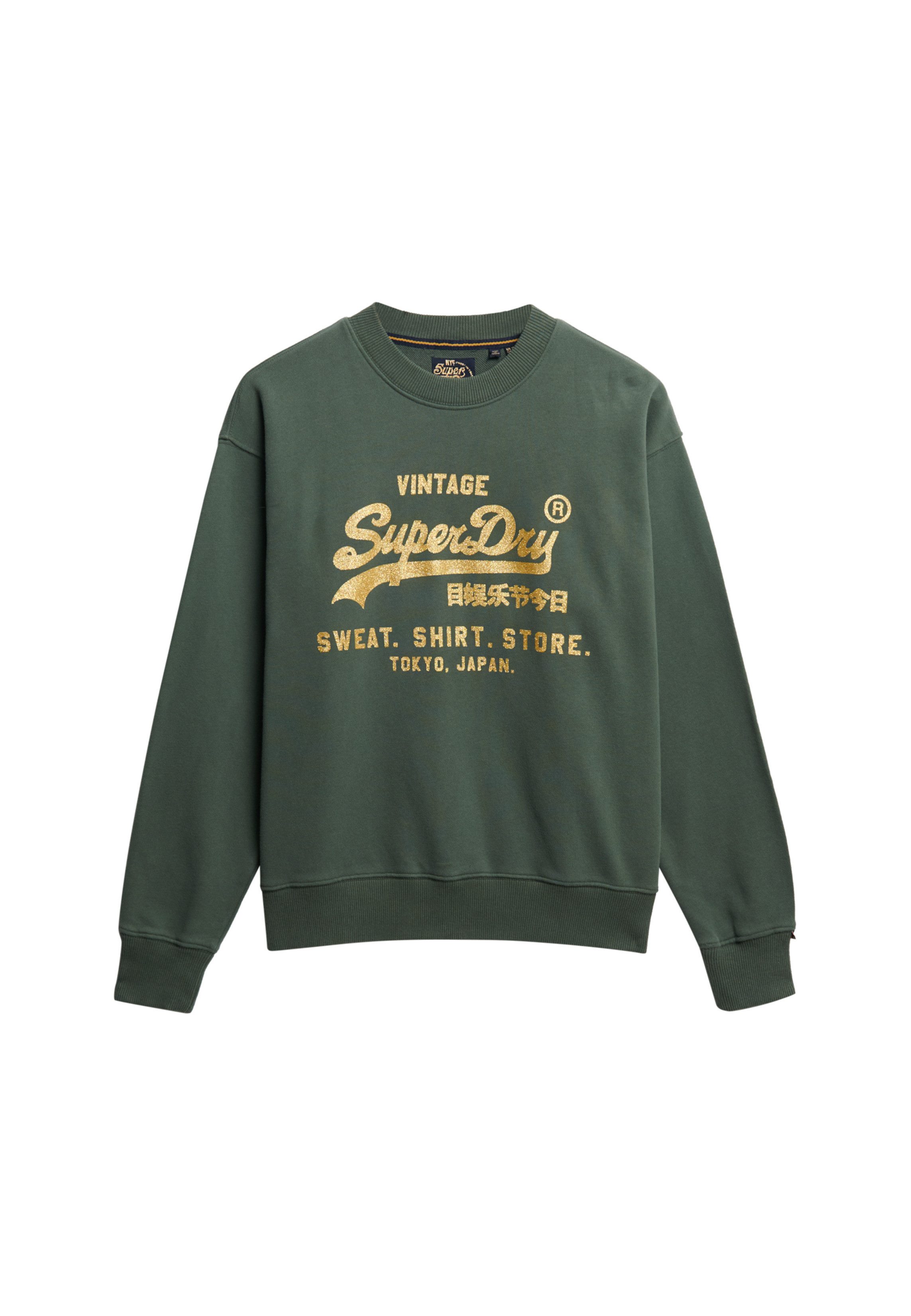 Superdry Sweatshirt EMBELLISHED VL LOOSE CREW günstig online kaufen