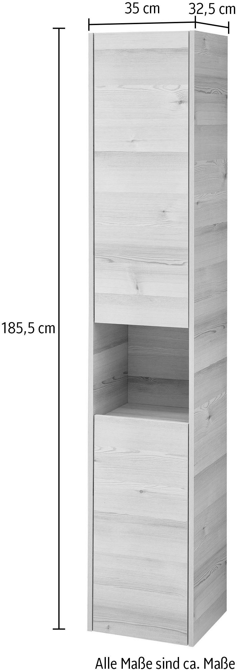 Saphir Badmöbel-Set Quickset 393, (Komplett-Set, 6-St)