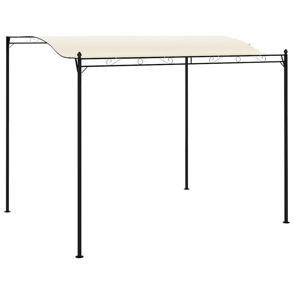 vidaXL Partyzelt Pavillon Stoff Cremeweiß günstig online kaufen
