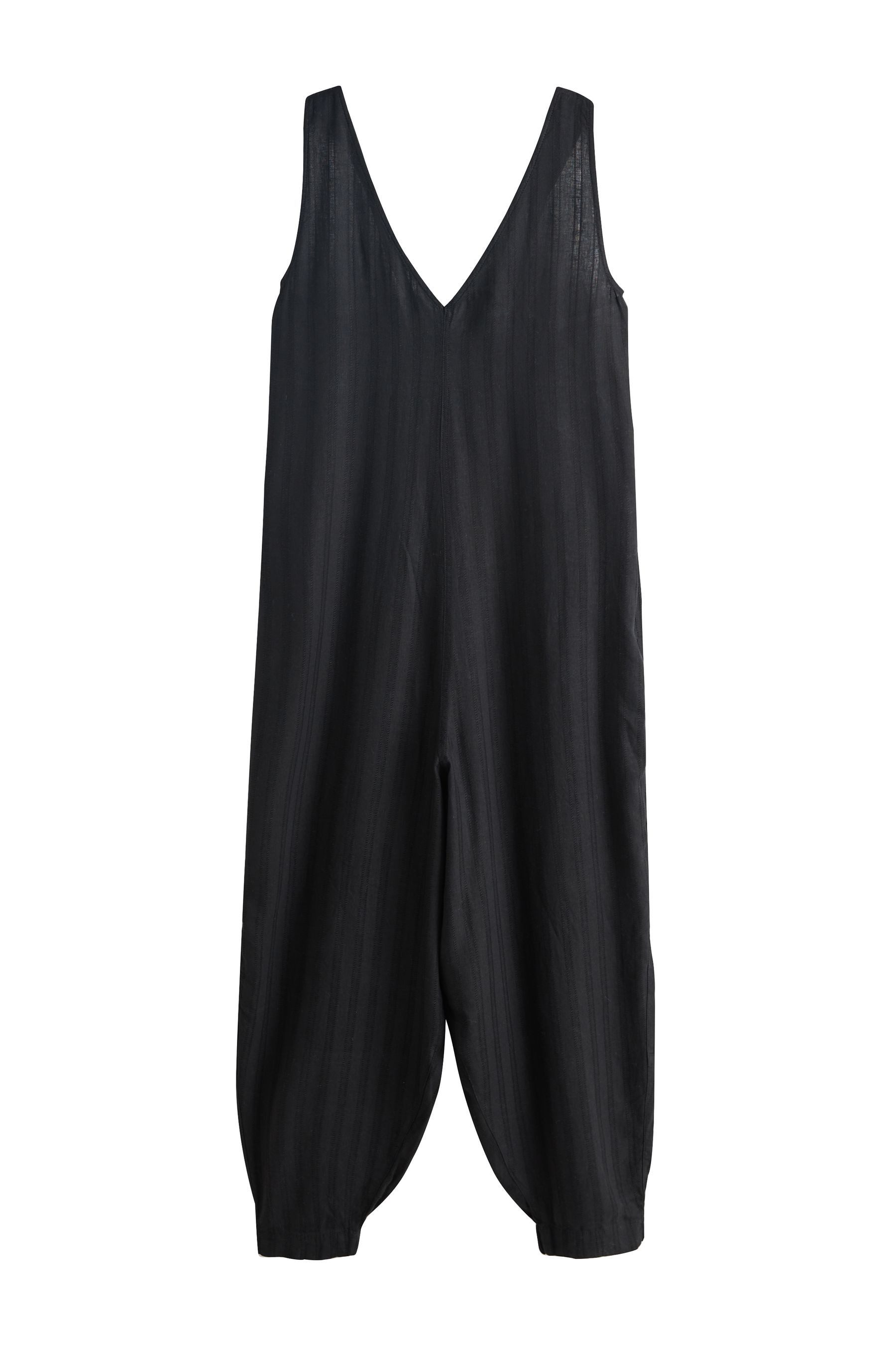 Next Jumpsuit Jumpsuit aus Viskose-Leinengemisch (1-tlg)