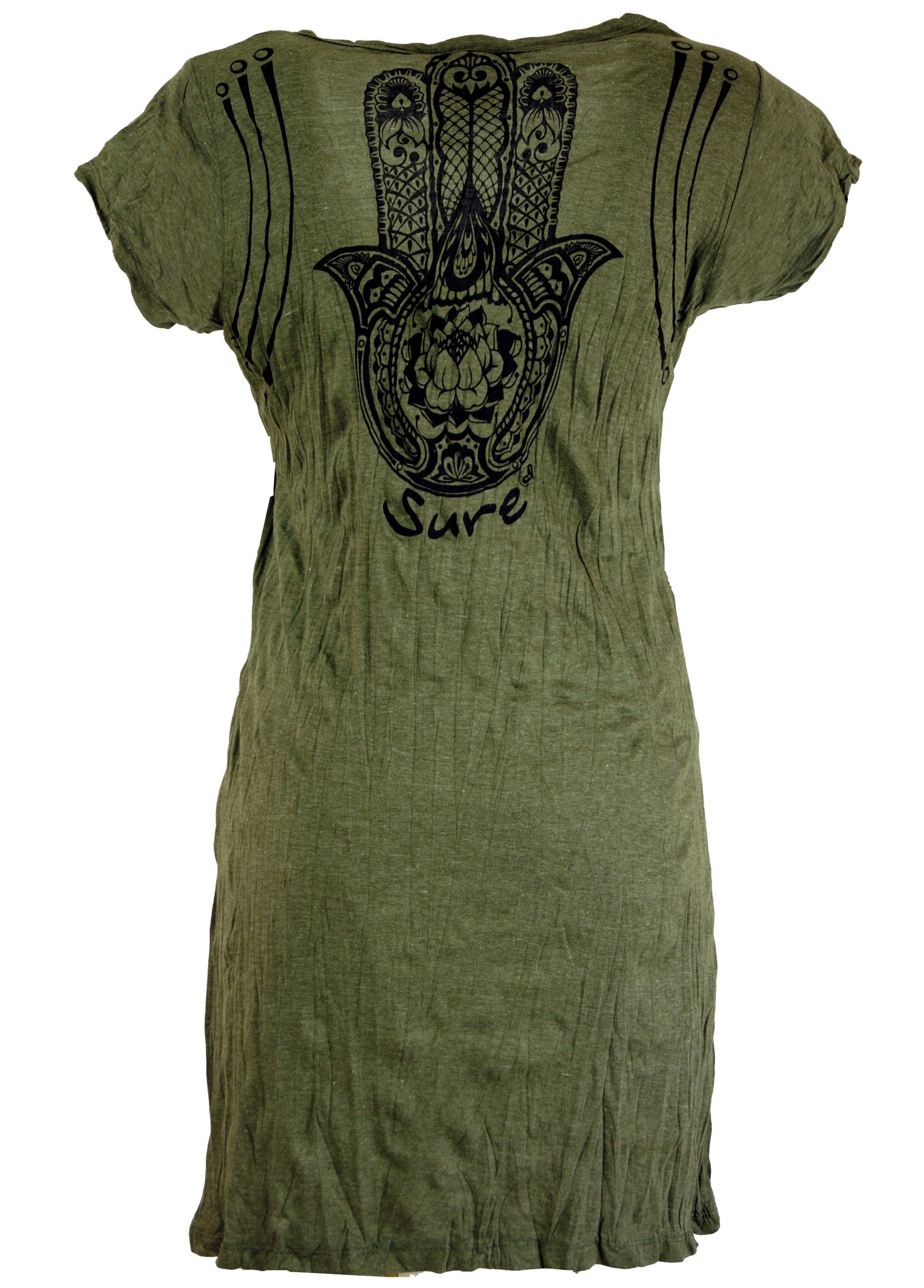 Guru-Shop T-Shirt Sure Long Shirt, Minikleid günstig online kaufen