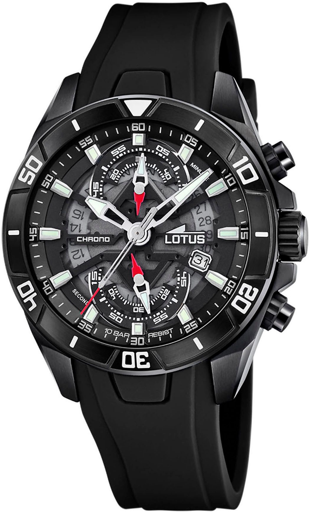 Lotus Chronograph Vortex 18945/6, Quarzuhr, Armbanduhr, günstig online kaufen