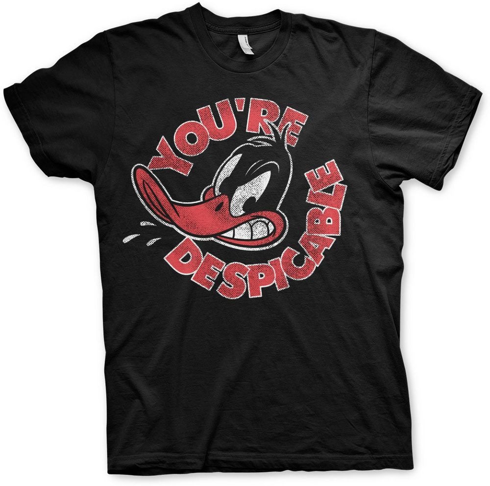 LOONEY TUNES T-Shirt Daffy Duck Youre Despicable Big Tall T-Shirt